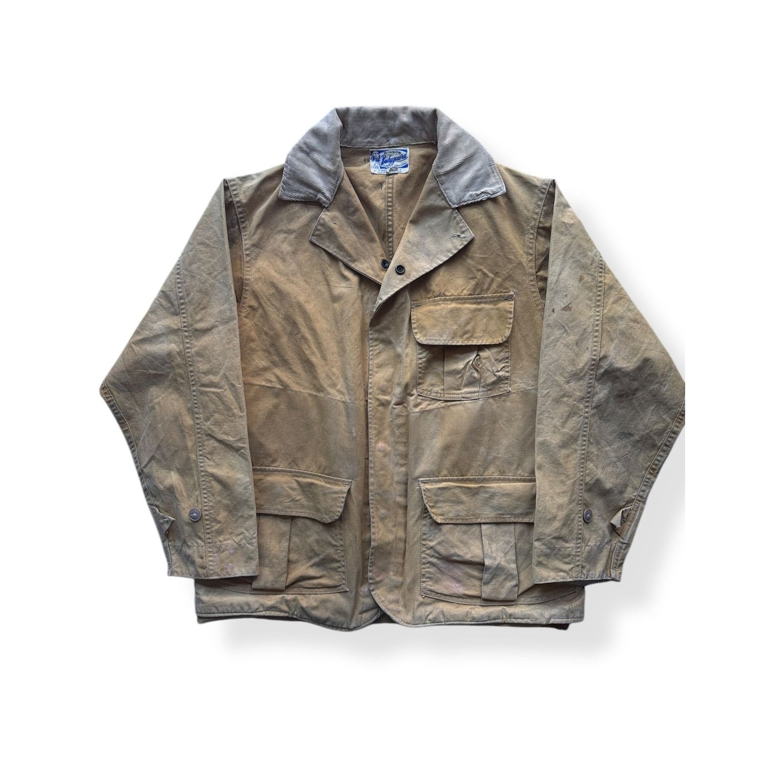 Vintage Vintage Hinson's Bodyguard Hunting Jacket SZ 42 Size US L / EU 52-54 / 3 - 1 Thumbnail