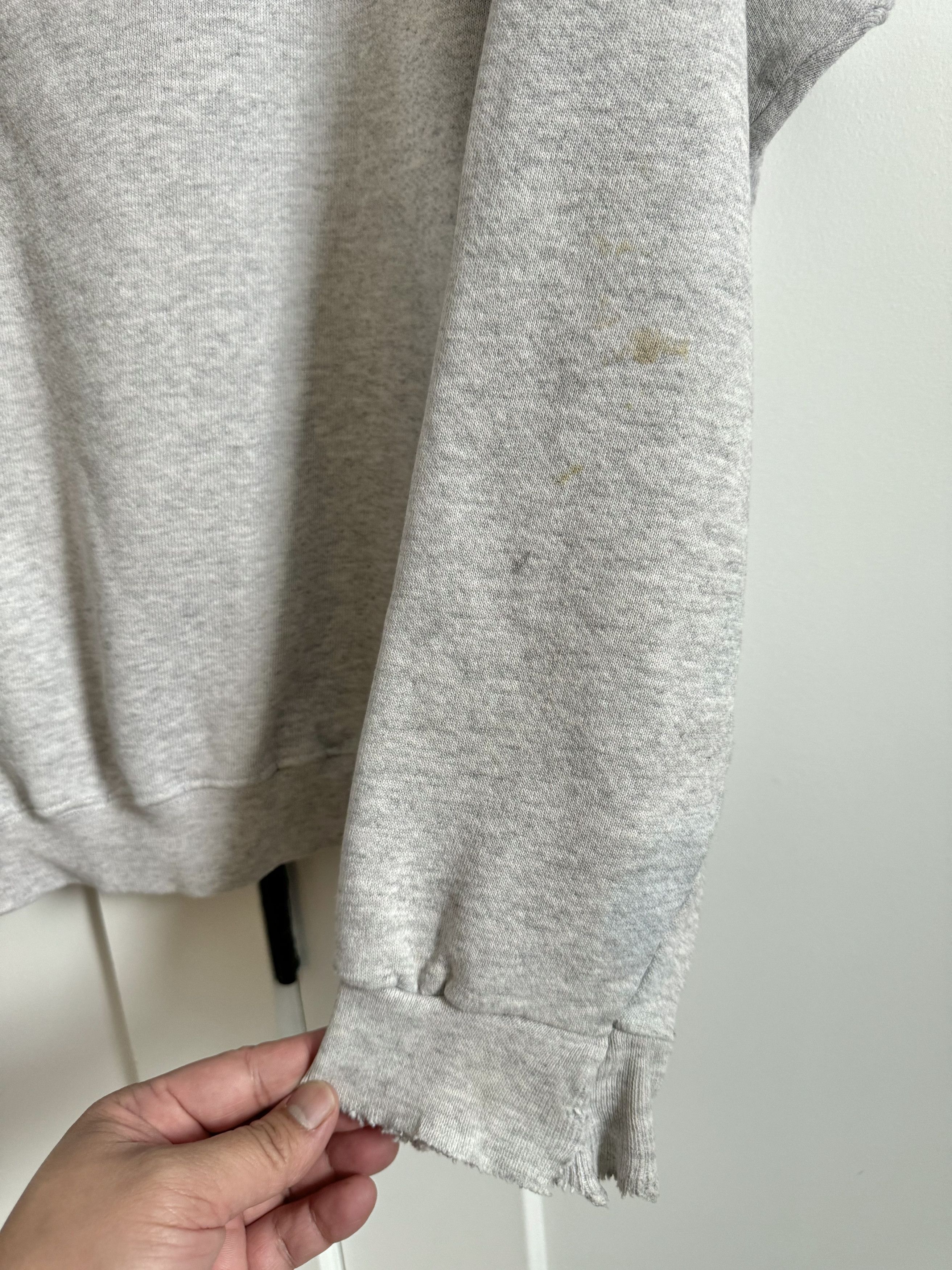 Other Vintage Nebraska Distressed Grey College Crewneck Size US L / EU 52-54 / 3 - 6 Thumbnail