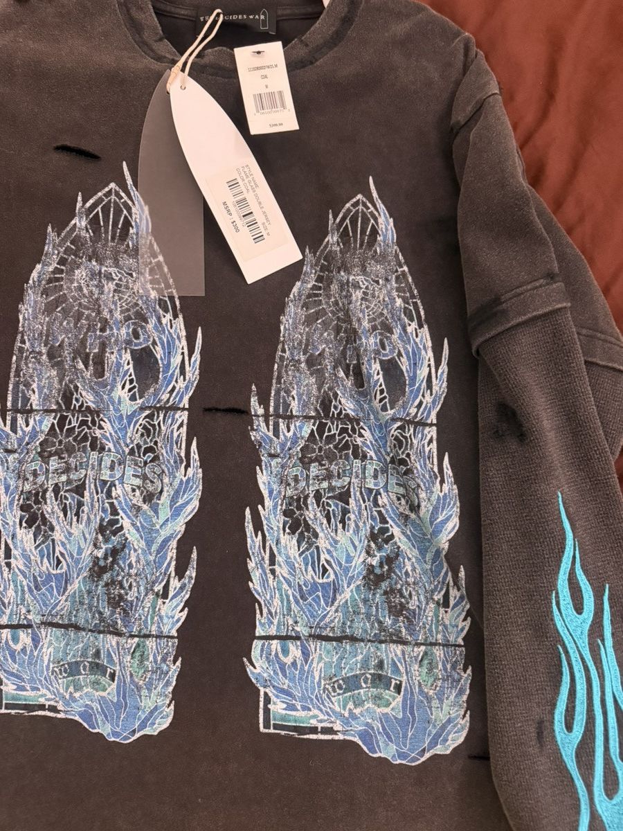 Who Decides War Who Decides War "Bad to the Bone" black long sleeve shirt Size US M / EU 48-50 / 2 - 3 Thumbnail