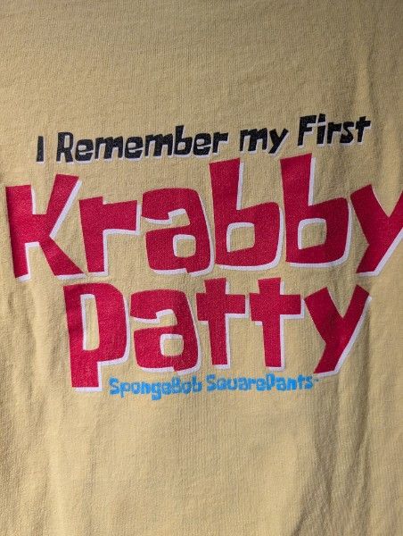 Nickelodeon Vintage 2002 SpongeBob SquarePants T Shirt Nickelodeon Size US XL / EU 56 / 4 - 9 Thumbnail
