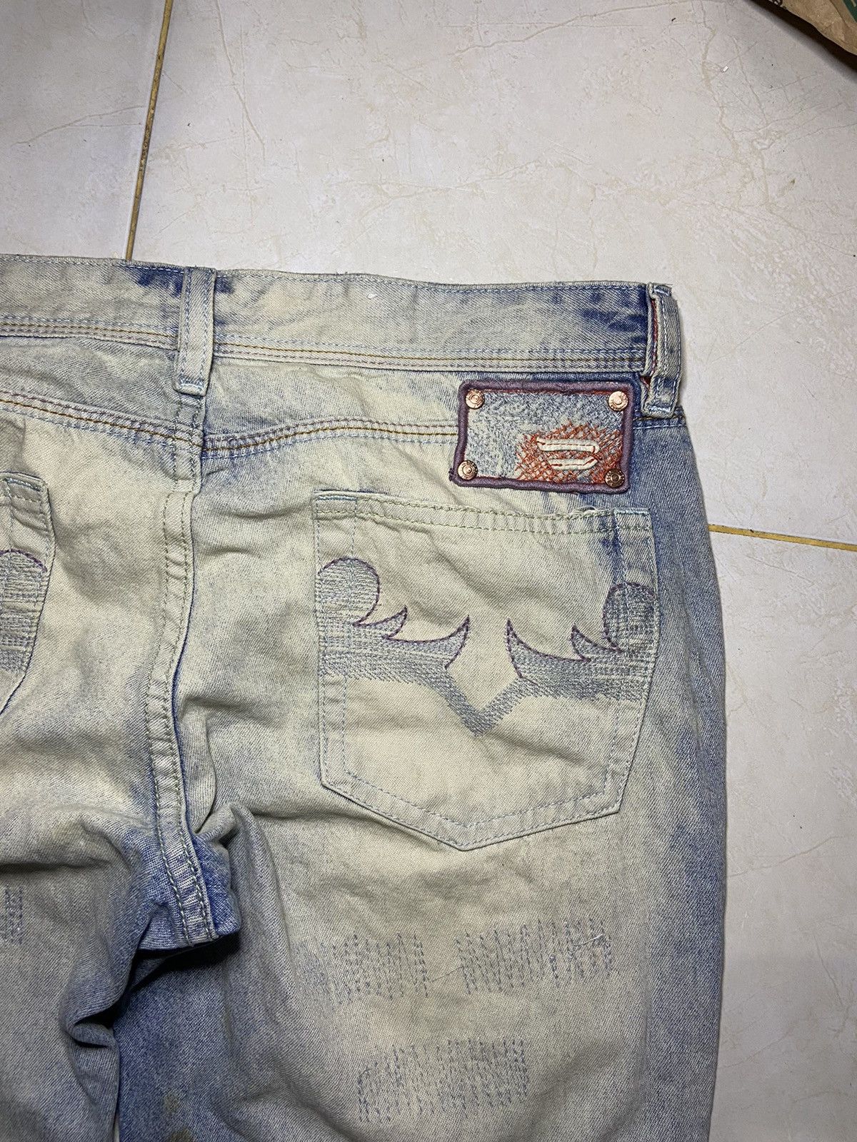 Diesel × Yasuyuki Ishii Vintage Diesel Industry stone wash jeans Size US 30 / EU 46 - 6 Thumbnail
