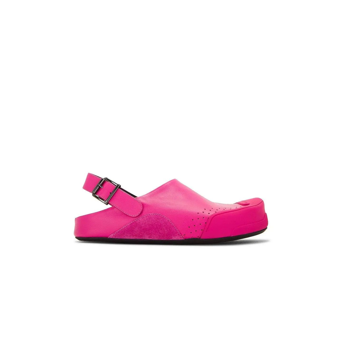Marni o1mle0126 Fussbett Sabot Sandals in Pink Size US 10 / EU 43 - 1 Thumbnail
