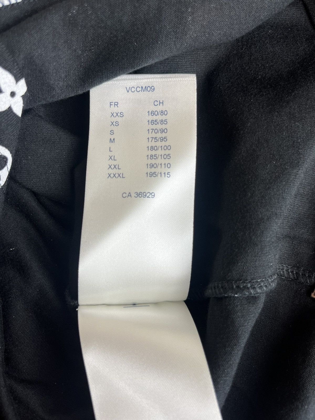 LOUIS VUITTON MONOGRAM DEGRADE T-SHIRT - BLACK/WHITE