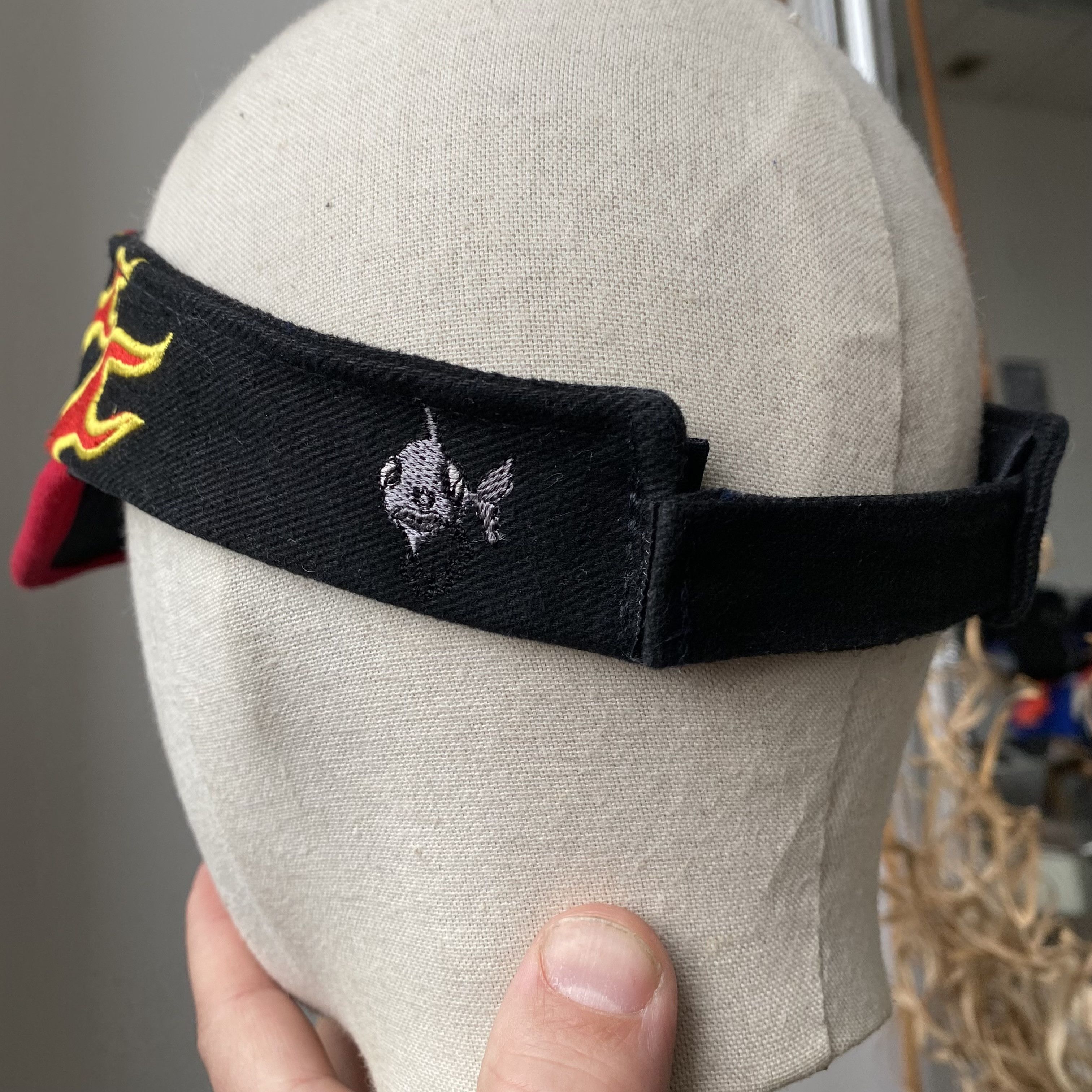 Quiksilver 🔥 Punky Fish Vintage Flame Cap hat Yeezy Vetements Vibe Y2K Size ONE SIZE - 4 Thumbnail