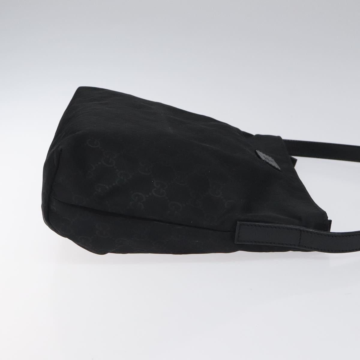 Gucci GUCCI GG Canvas Shoulder Bag Nylon Black Size ONE SIZE - 4 Thumbnail