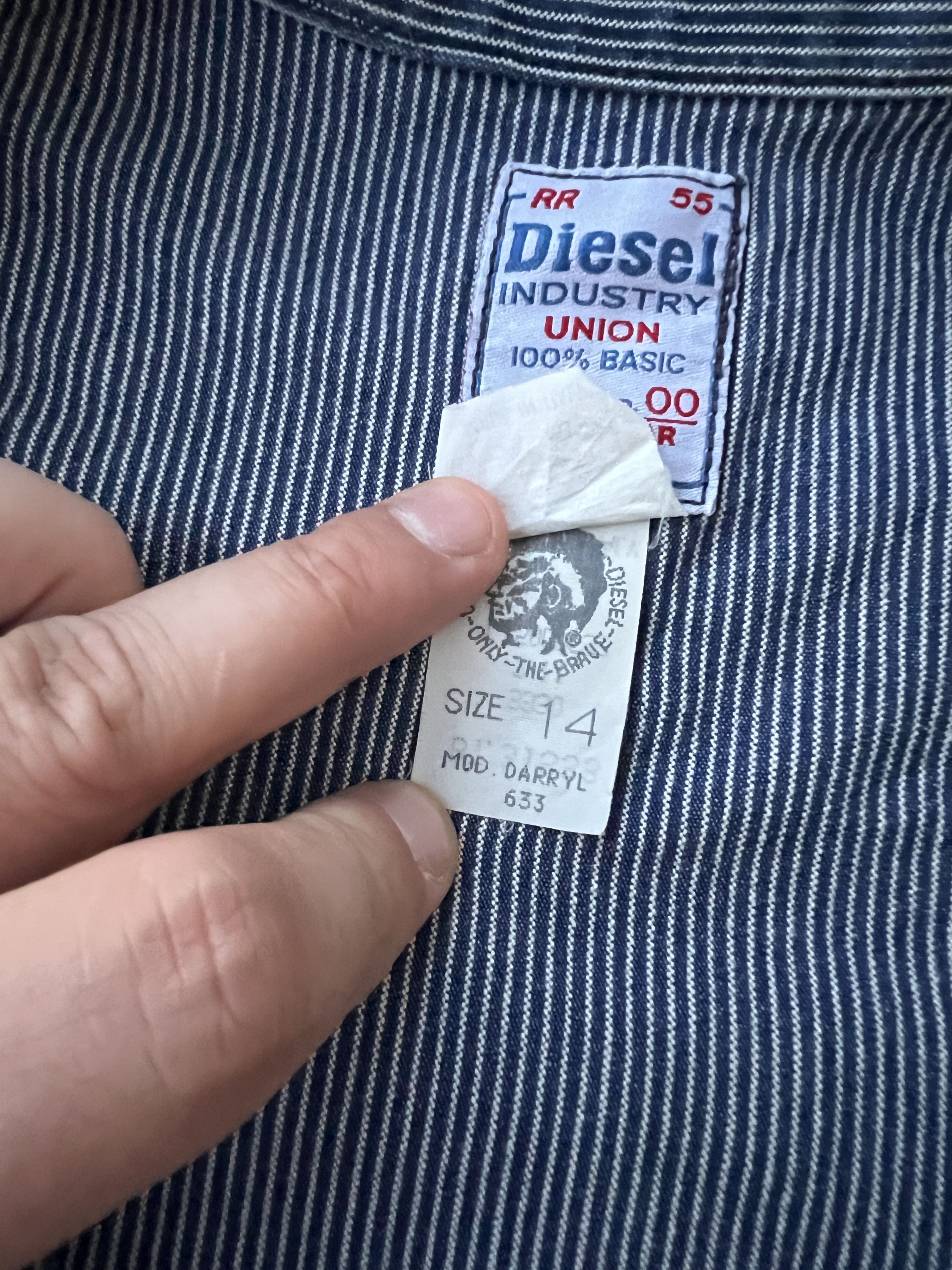 Diesel Y2K Diesel Vintage Zip Shirt Size XL / US 12-14 / IT 48-50 - 8 Thumbnail