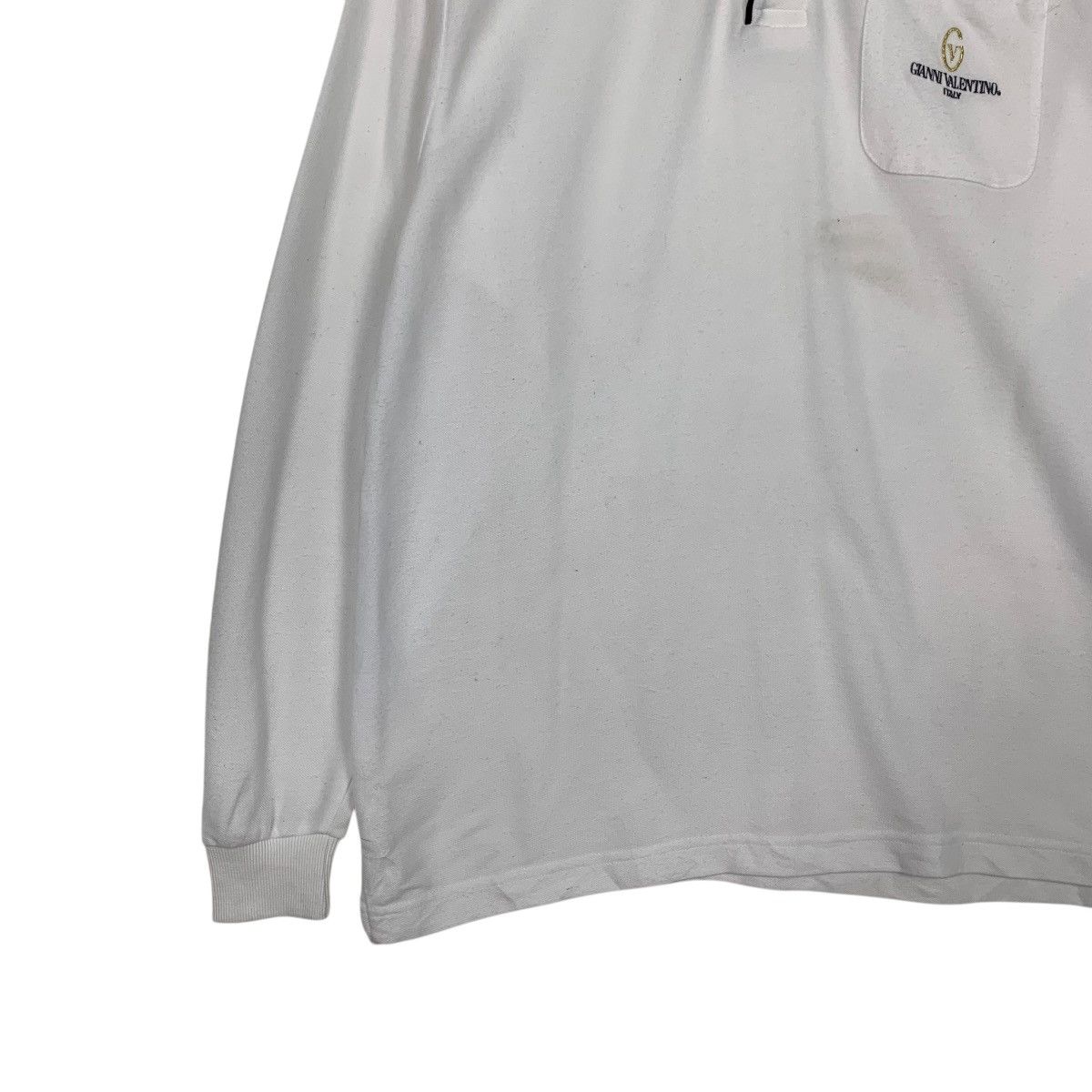 Gianni Valentino GIANNI VALENTINO Long Sleeve Polo Shirt #2322-C104 Size US M / EU 48-50 / 2 - 3 Thumbnail