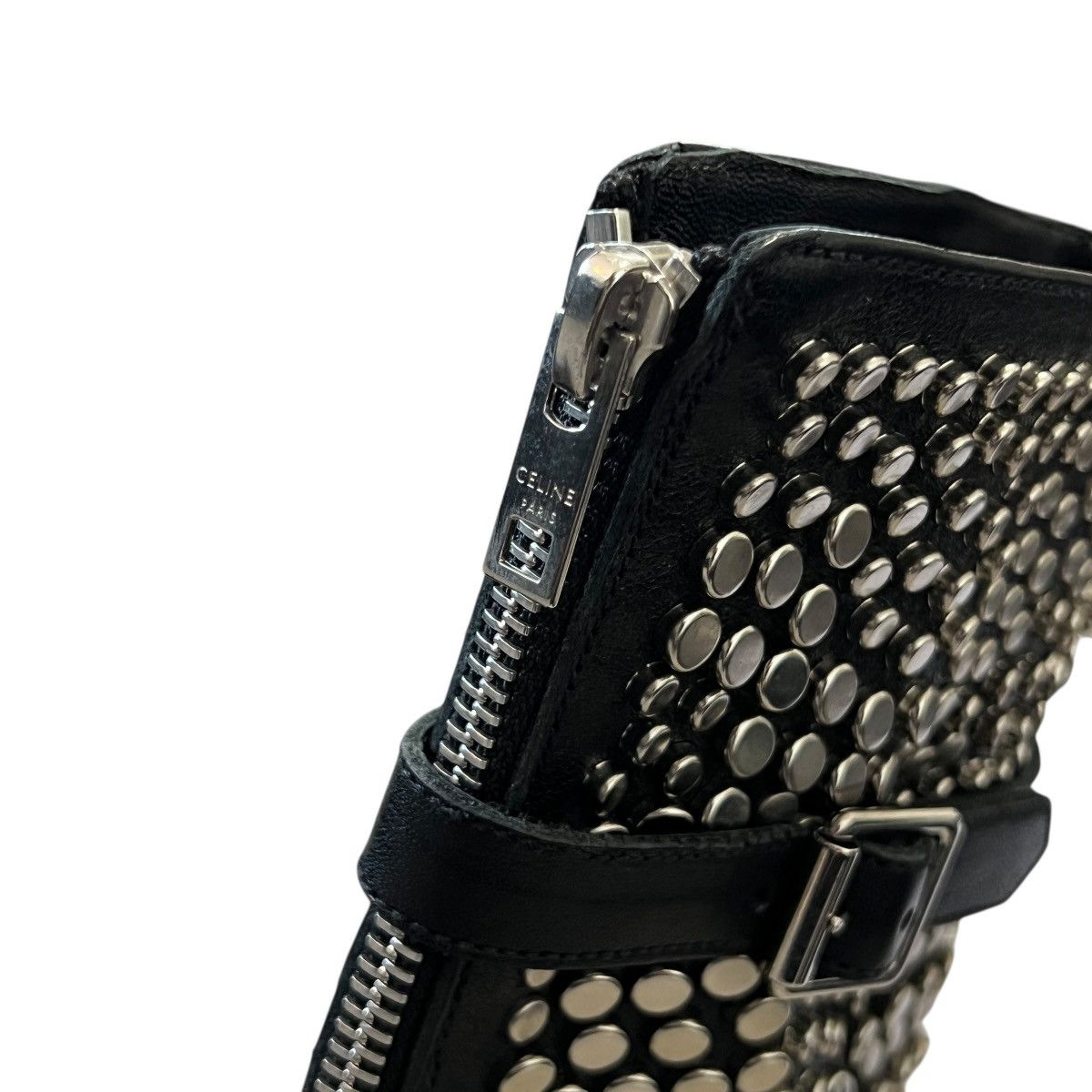 Celine CELINE 2019SS Hedi Slimane Studded Cowboy Boots with Box Size US 5 / IT 35 - 6 Thumbnail