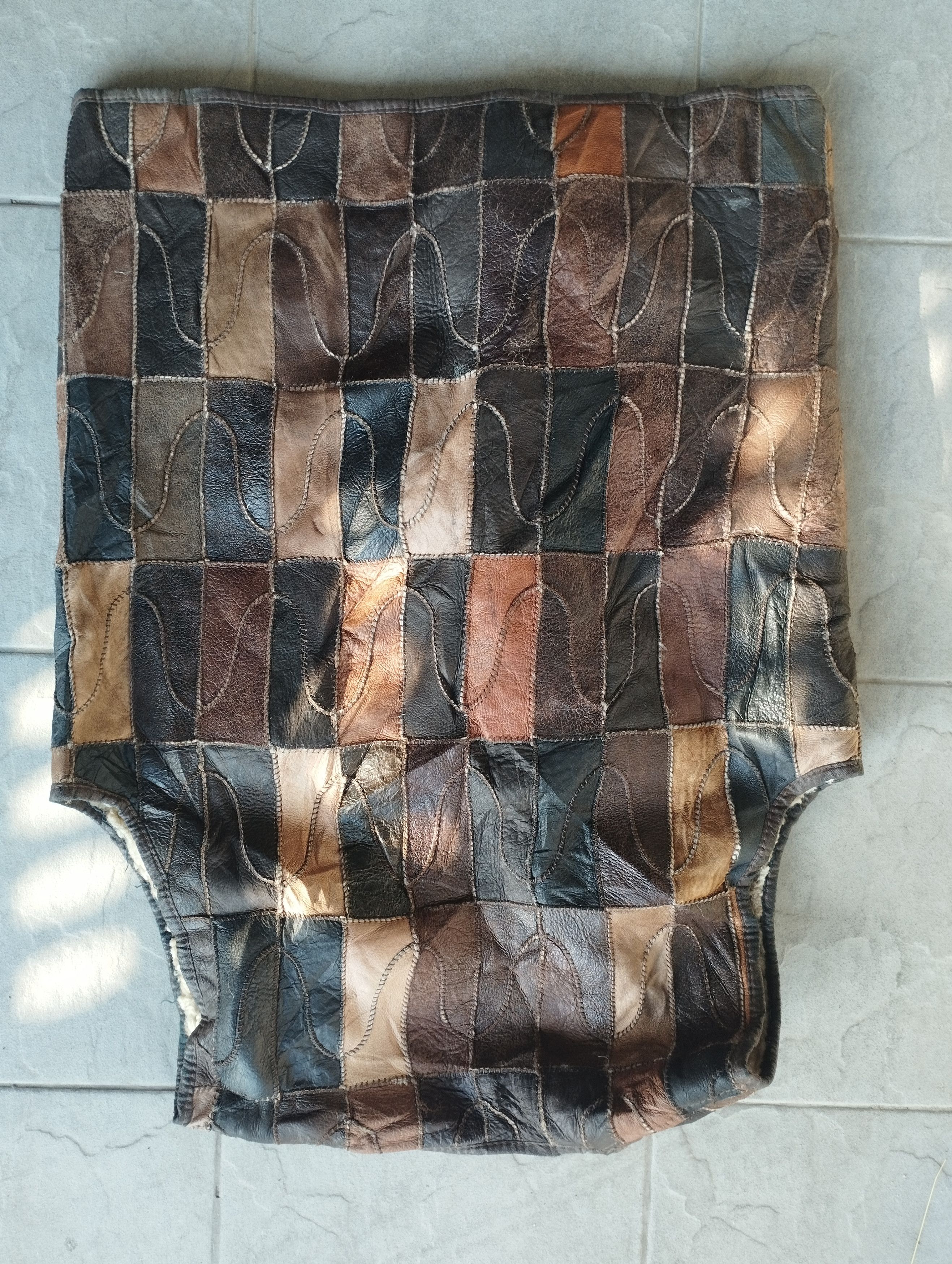 Le Grande Bleu (L.G.B.) × Vintage West patchwork vintage Size US L / EU 52-54 / 3 - 3 Thumbnail