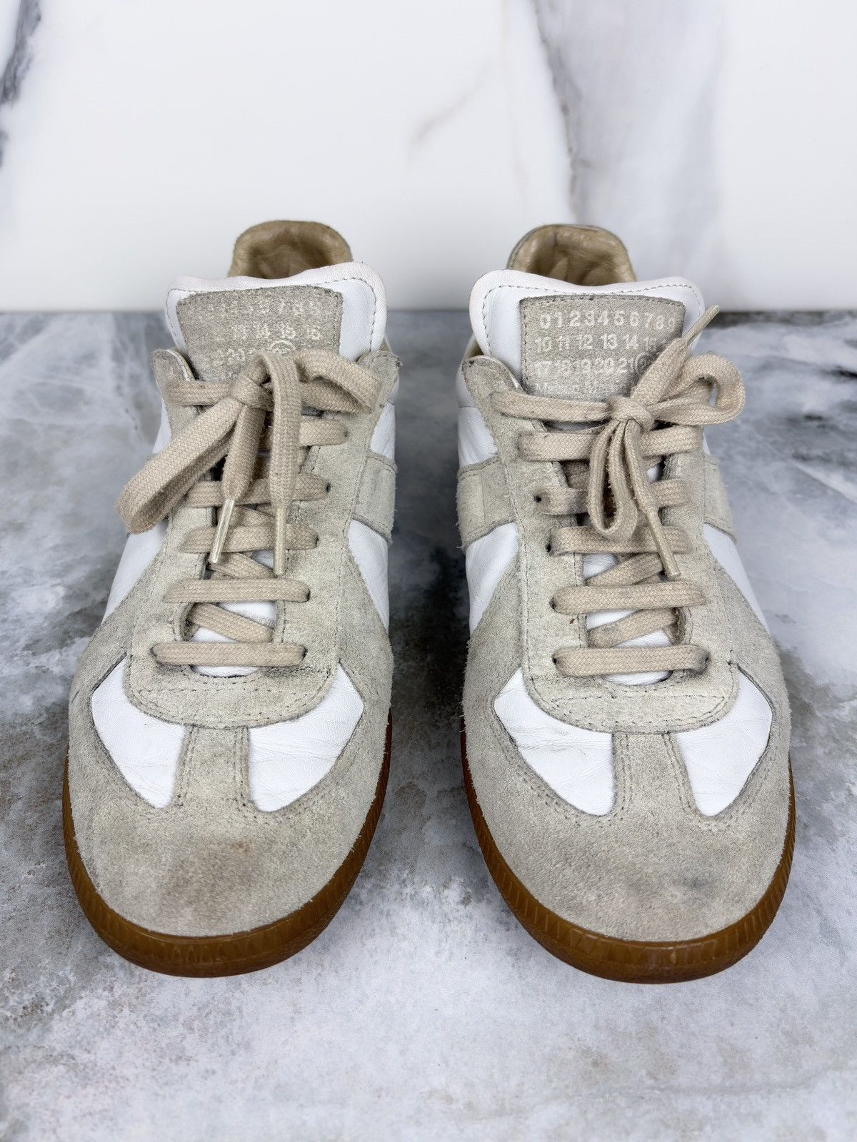 Maison Margiela Maison Margiela Replica Germany Army Trainer Gat Sneakers Size US 8.5 / EU 41-42 - 3 Thumbnail