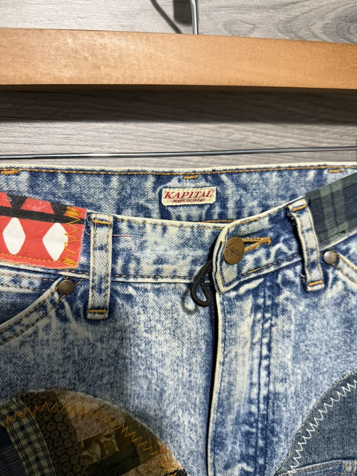 Kapital Kapital Clover PatchWork Jeans Size US 29 - 4 Thumbnail