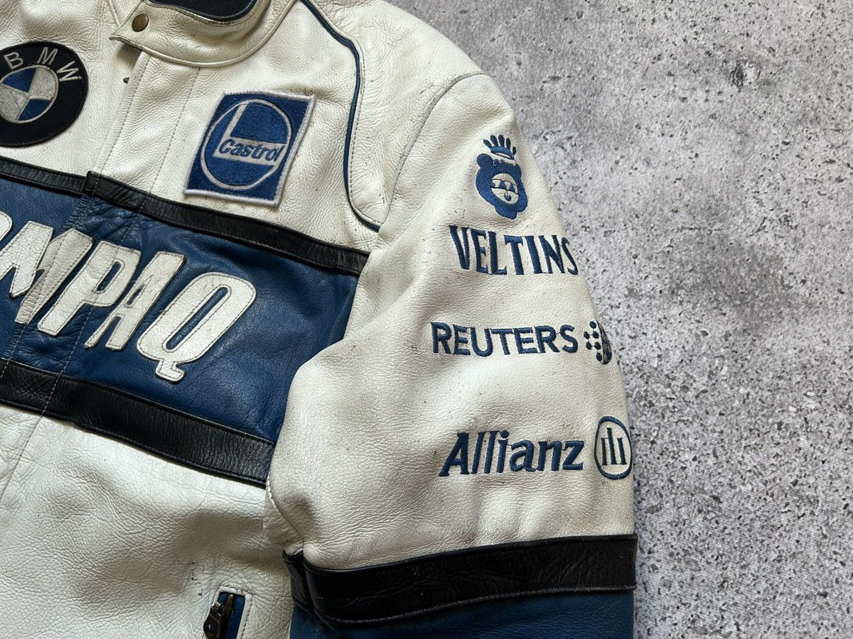 BMW × NASCAR BMW Compaq leather jacket 90s Size US M / EU 48-50 / 2 - 3 Thumbnail