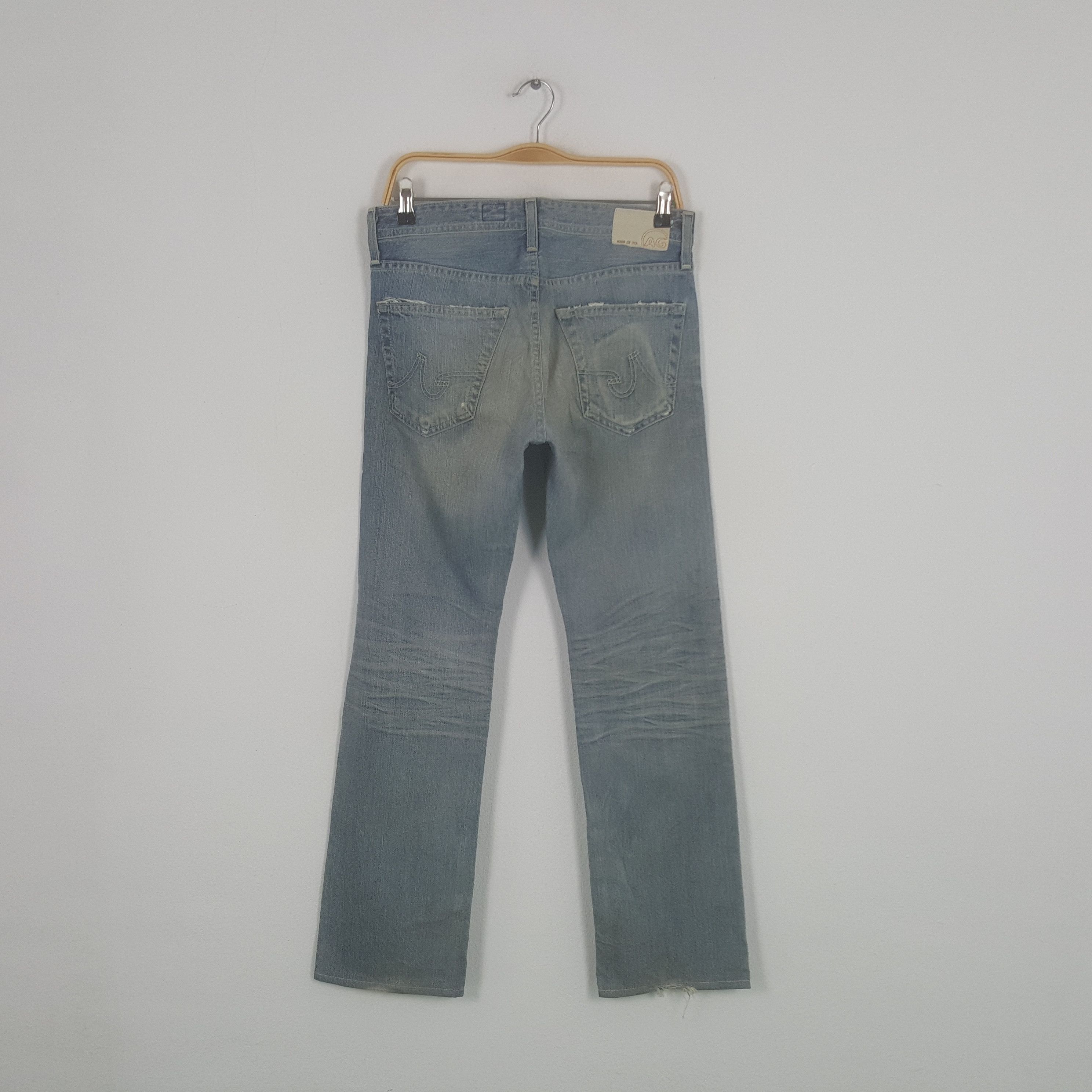 AG Adriano Goldschmied × Vintage Vintage Adriano Goldschmied Distressed Style Denim Jeans Size US 30 / EU 46 - 4 Thumbnail