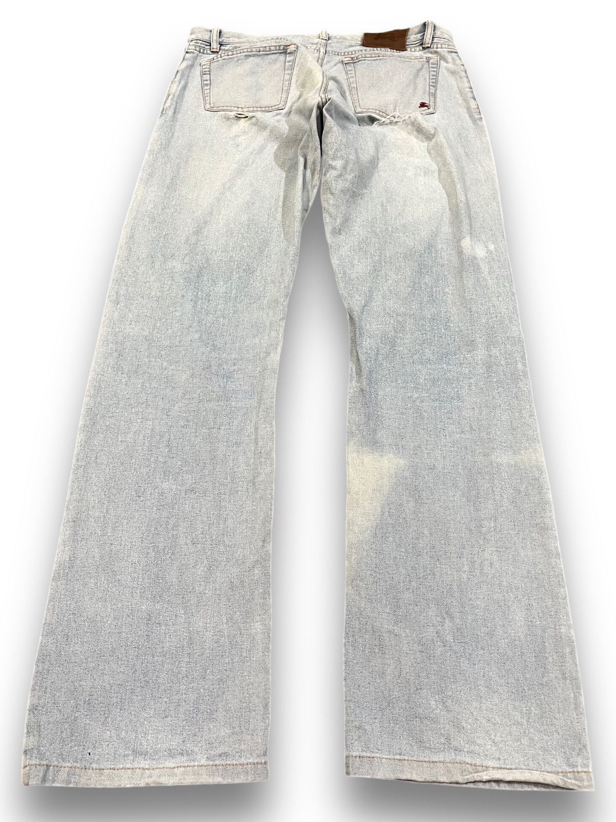 Burberry Vintage Burberry Faded Distressed Denim Size US 32 / EU 48 - 5 Thumbnail