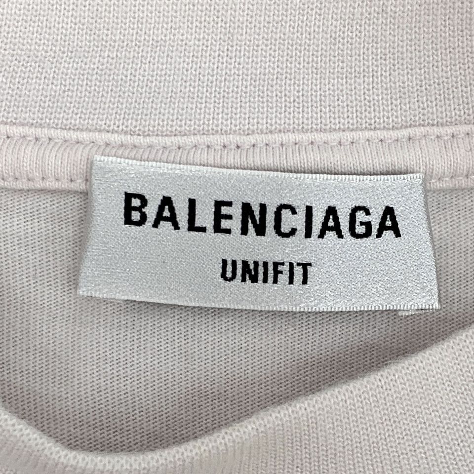Balenciaga Balenciaga Logo T-Shirt Light Pink (1) Size US S / EU 44-46 / 1 - 6 Thumbnail