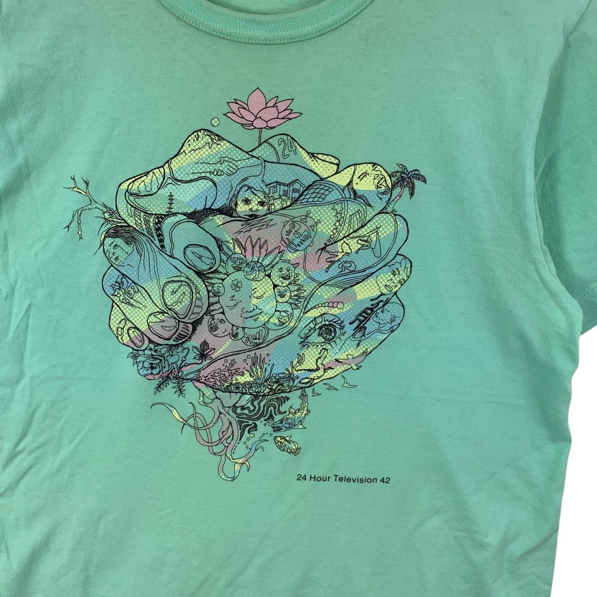 Vintage Vintage SATOSHI OHNO x 24 Hour Television Japan Tee Shirt Size US M / EU 48-50 / 2 - 5 Thumbnail