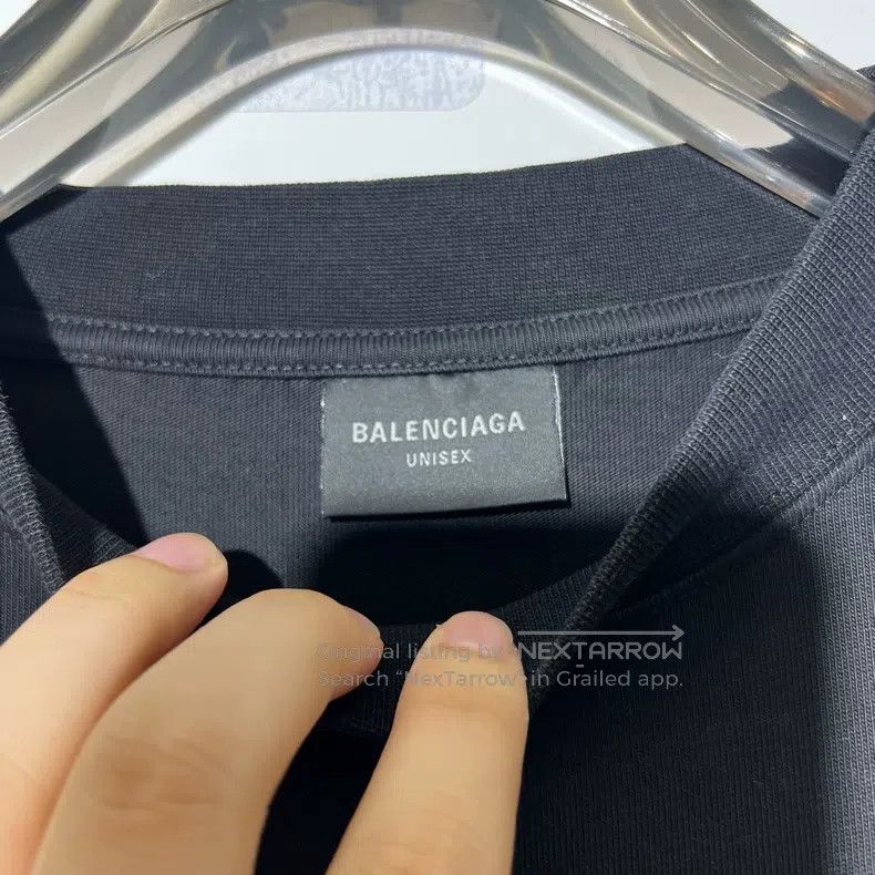 Balenciaga Balenciaga Double Ring Flame Short Sleeve Size US L / EU 52-54 / 3 - 4 Thumbnail