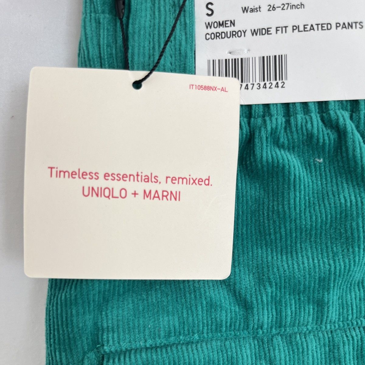 Marni × Uniqlo Marni x Uniqlo corduroy pants NWT Size 27" / US 4 / IT 40 - 4 Thumbnail
