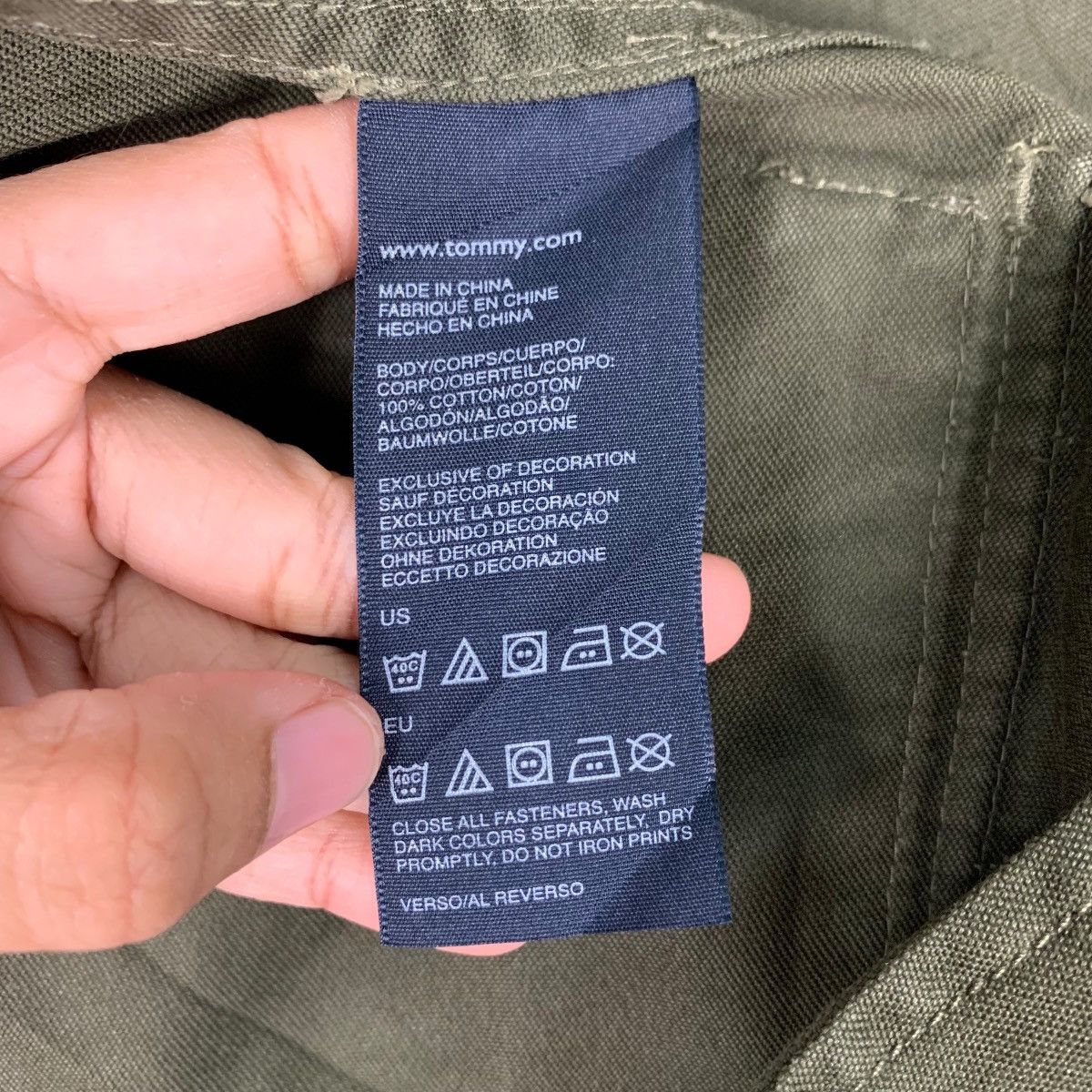 Tommy Hilfiger HILFIGER DENIM Four Pocket Field Jacket #0903-C40 Size US S / EU 44-46 / 1 - 14 Thumbnail