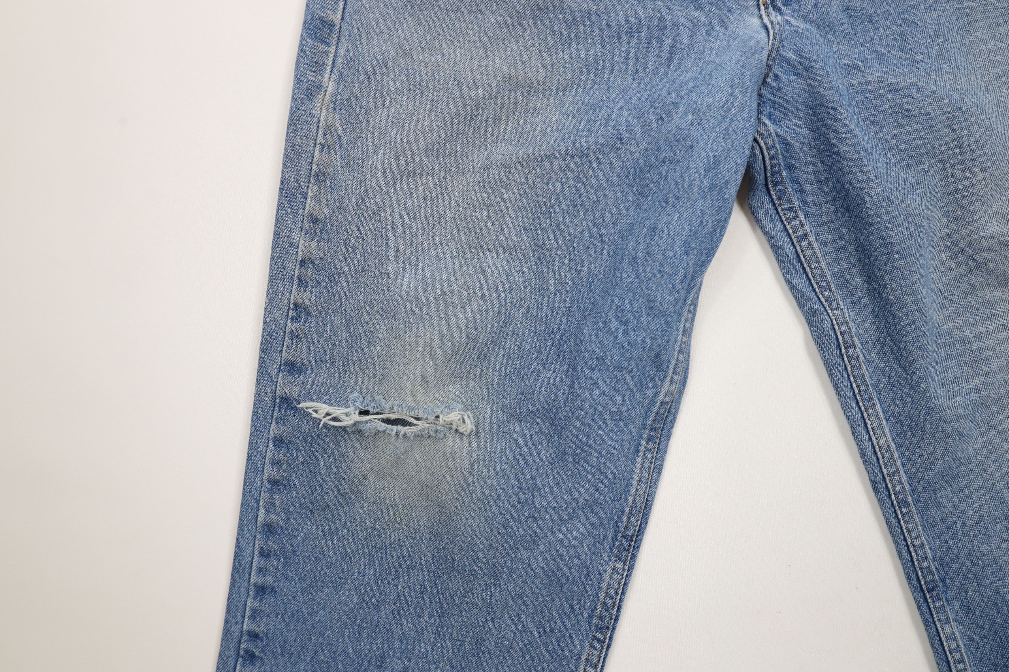 Carhartt × Vintage Vintage Carhartt Relaxed Fit Denim Jeans Blue Cotton Size US 36 / EU 52 - 6 Thumbnail