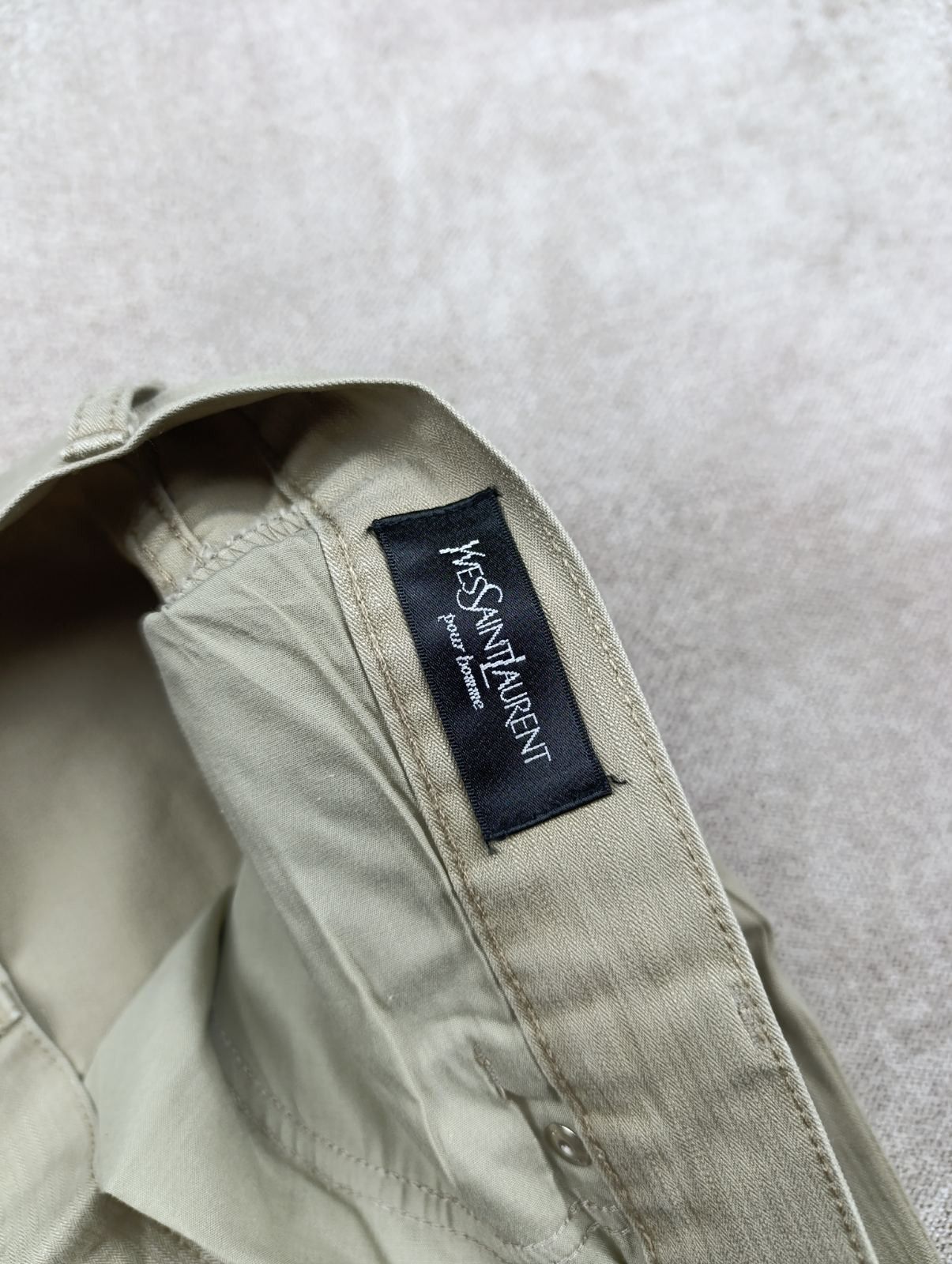 Yves Saint Laurent VINTAGE YSL YVES SAINT LAURENT BIG LOGO CHINO Y2K Size US 34 / EU 50 - 15 Thumbnail