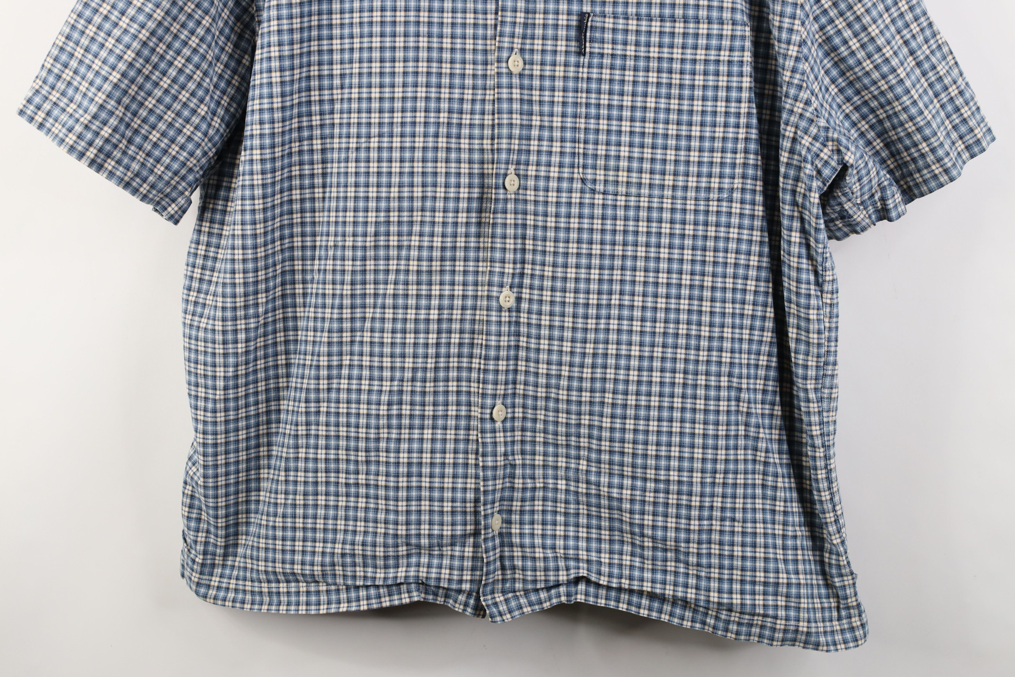 Abercrombie & Fitch Vintage 90s Y2K Abercrombie & Fitch Short Sleeve Shirt Size US XL / EU 56 / 4 - 3 Thumbnail
