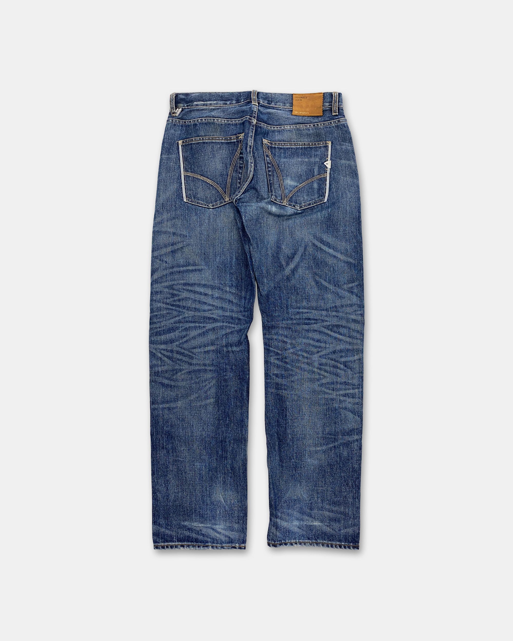 Adidas 2010s Selvedge Denim Size US 32 / EU 48 - 1 Thumbnail