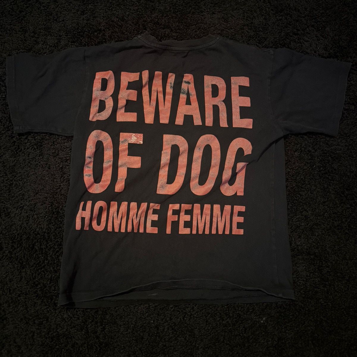 Homme + Femme La Homme femme bulldog tee Size US S / EU 44-46 / 1 - 2 Thumbnail