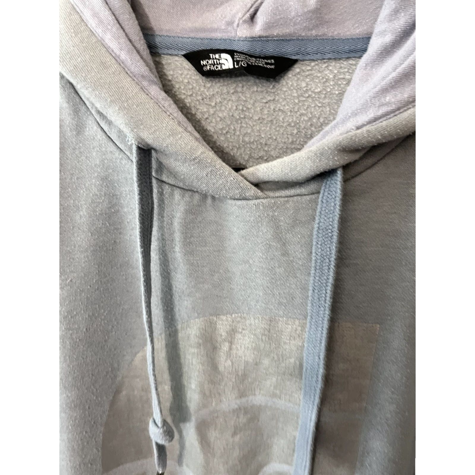 The North Face The North Face Women's Trivet Hoodie Metallic Logo Ice Blue Large Size L / US 10 / IT 46 - 3 Thumbnail
