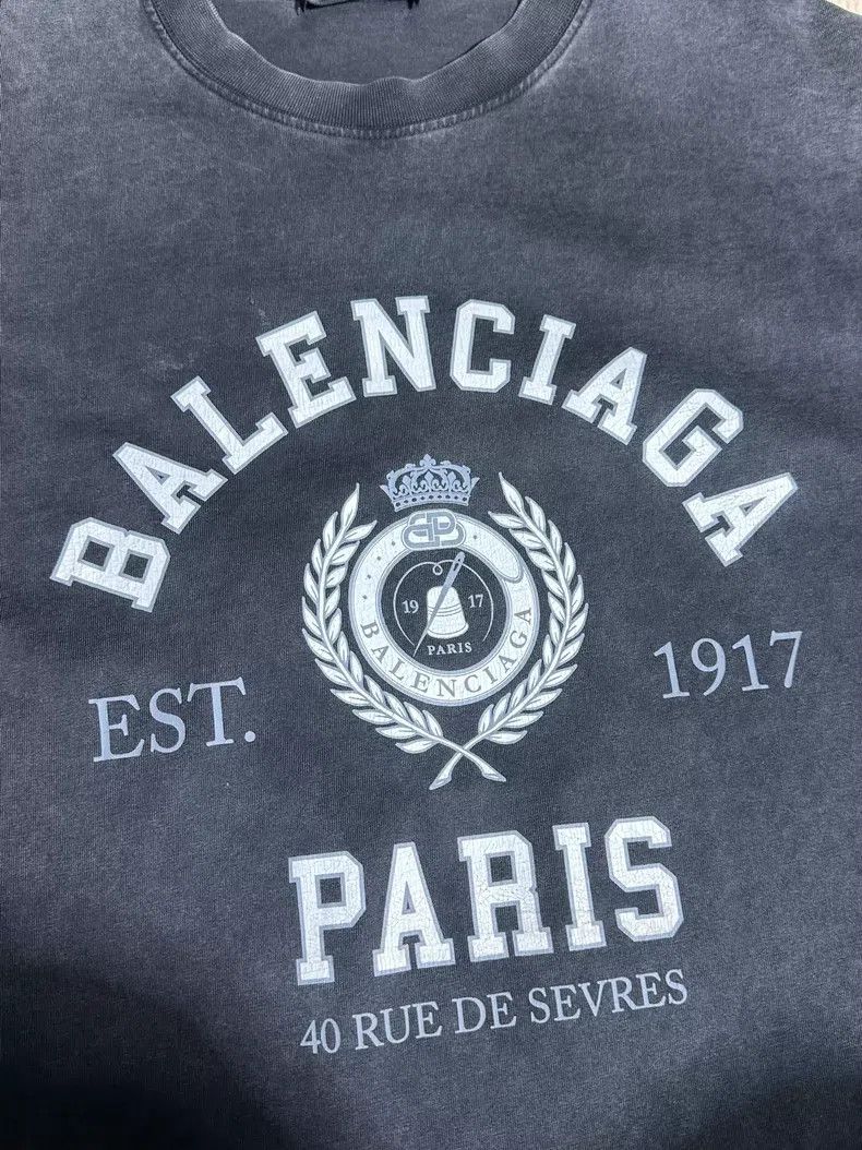 Other Balenciaga Letter retro water-washed distressed cracked pr Size US L / EU 52-54 / 3 - 2 Thumbnail