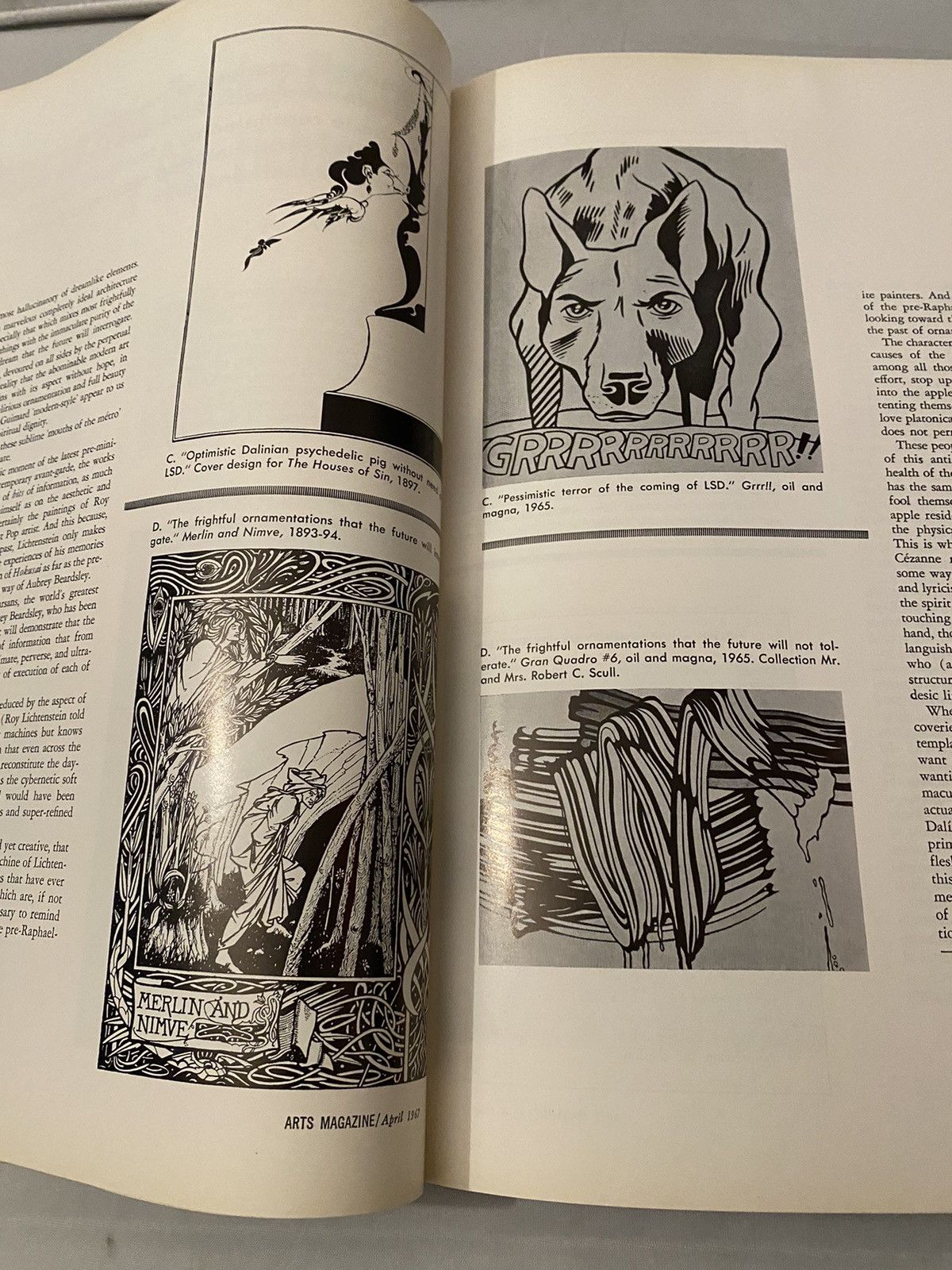 MoMA Vintage 60’s arts magazine Jackson pollock Roy Lichtenstein Size ONE SIZE - 3 Thumbnail