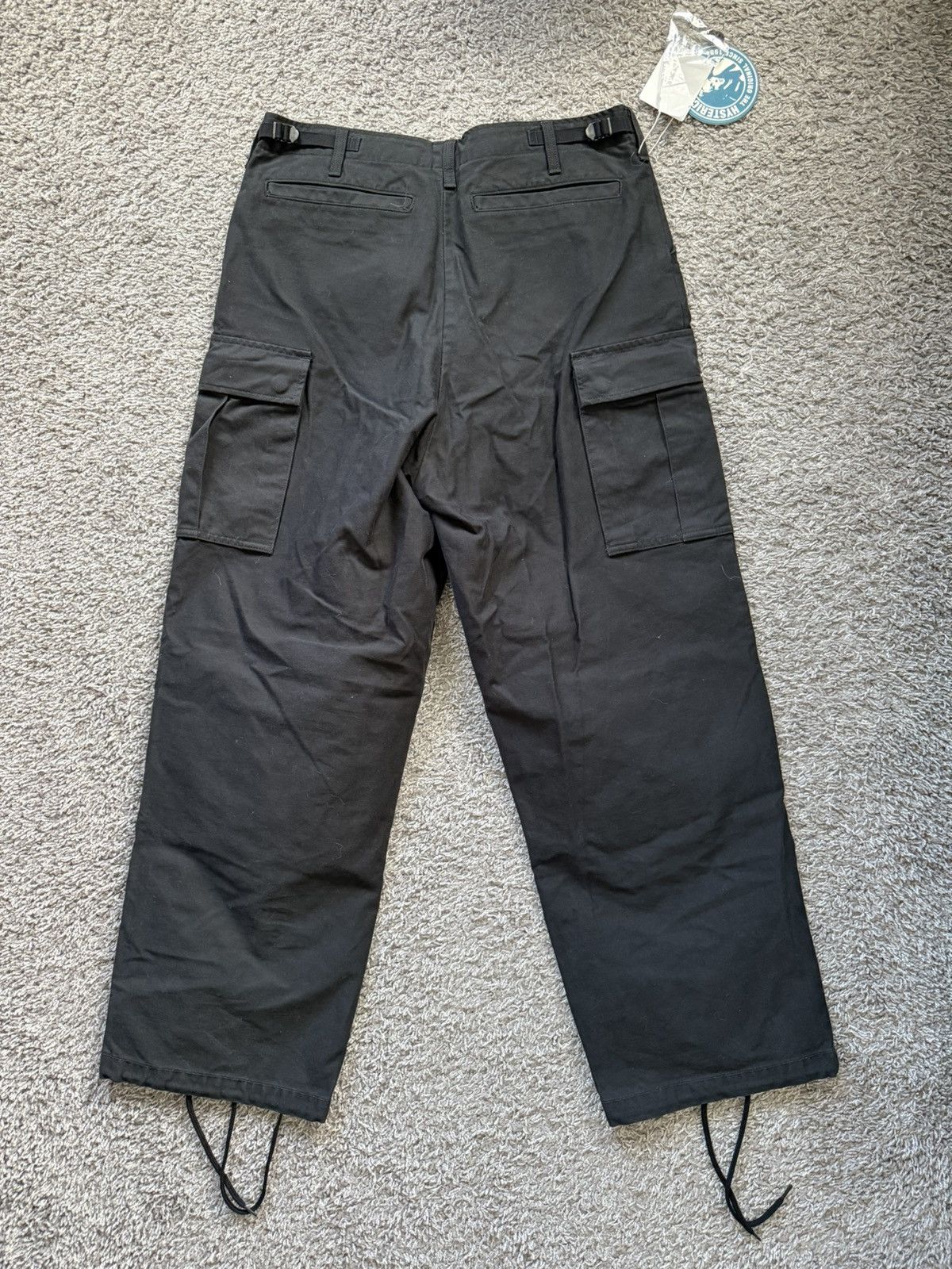 Hysteric Glamour Hysteric Glamour 2025 Black Cargo Pants Medium M Size US 32 / EU 48 - 13 Thumbnail