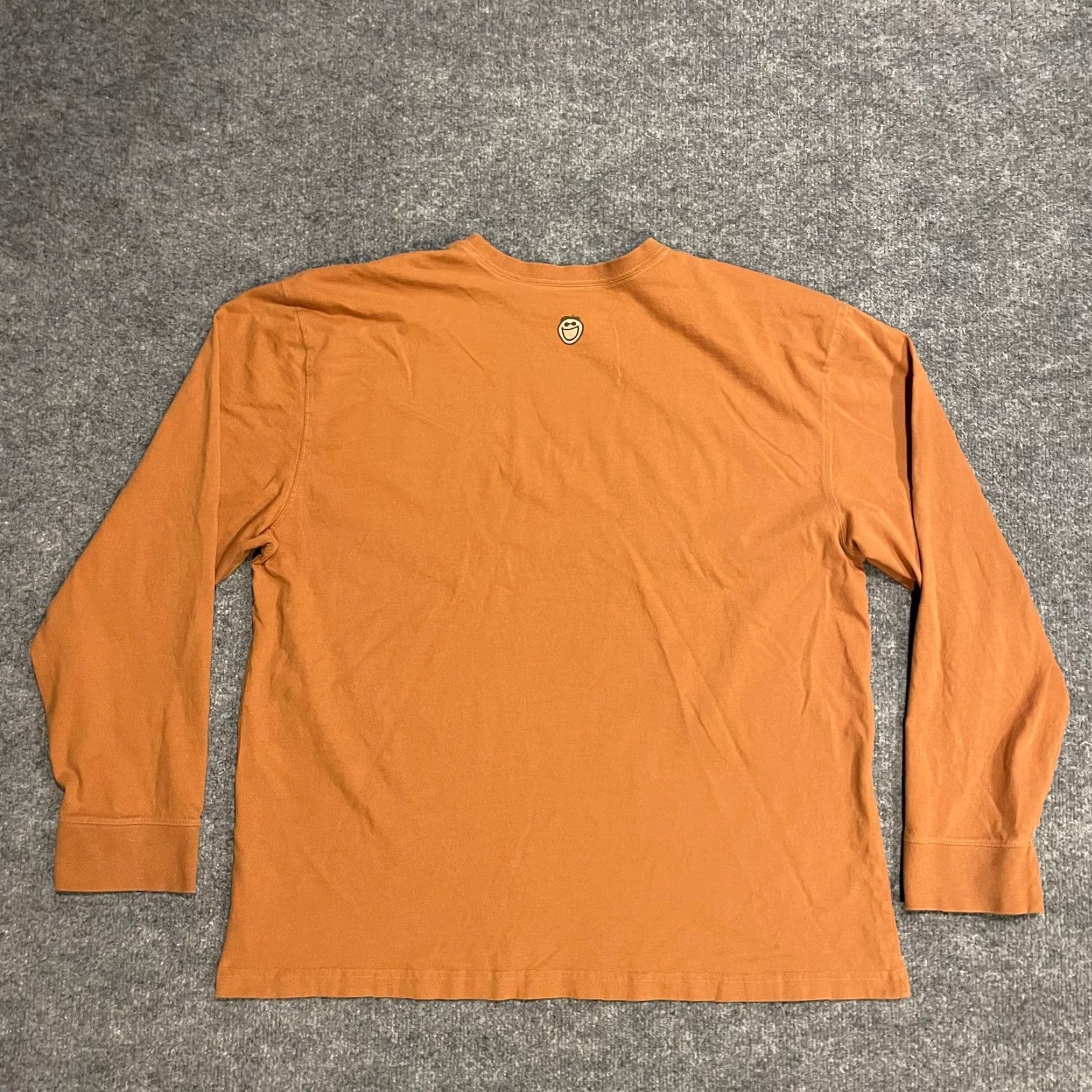 Life is Good Life is Good Shirt Mens XL Orange Long Sleeve Graphic Print Crew Neck Size US XL / EU 56 / 4 - 2 Thumbnail