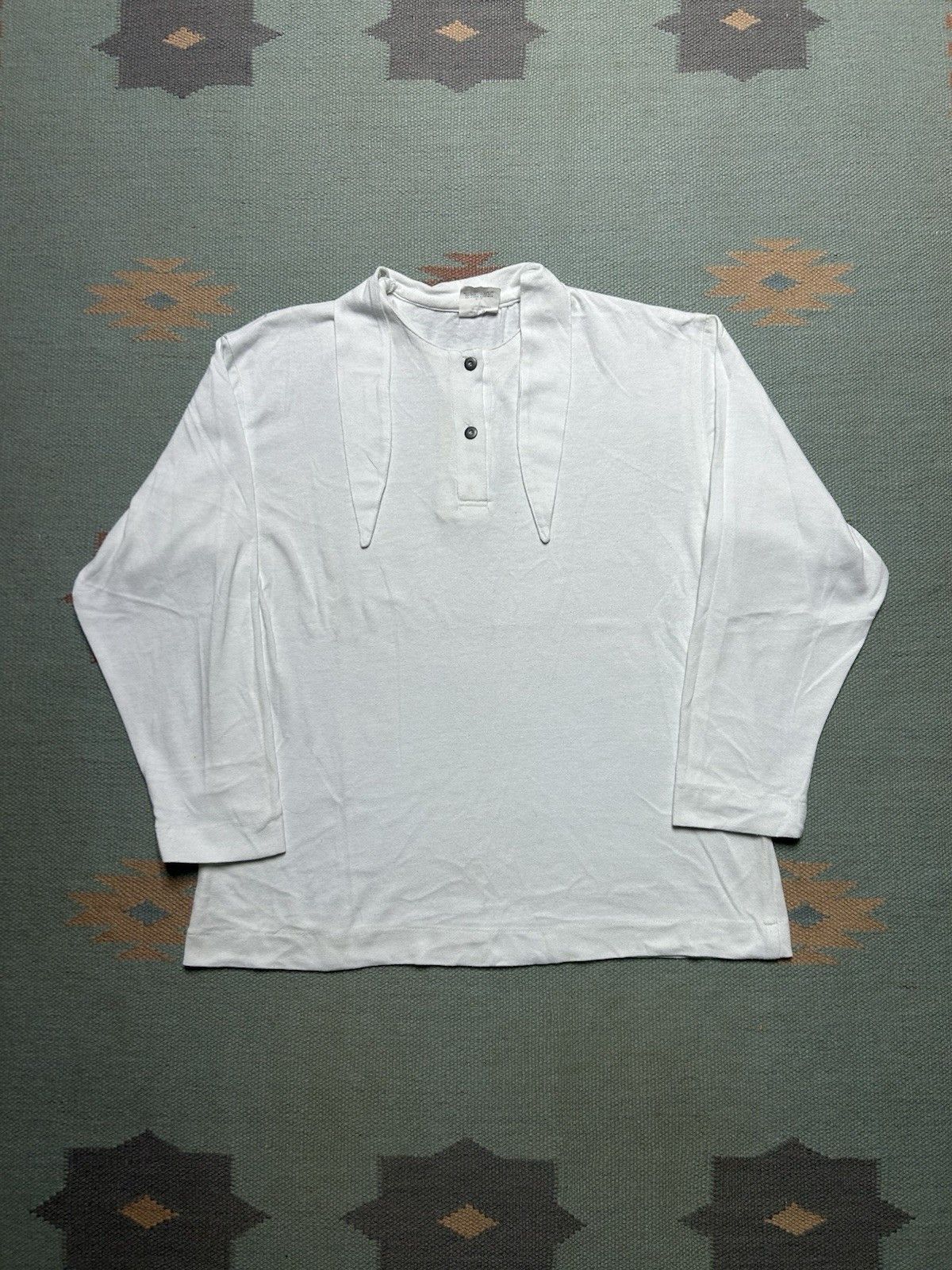 Vintage Vintage 80s 90s does 70s shirt dagger collar pullover medium Size US M / EU 48-50 / 2 - 1 Thumbnail