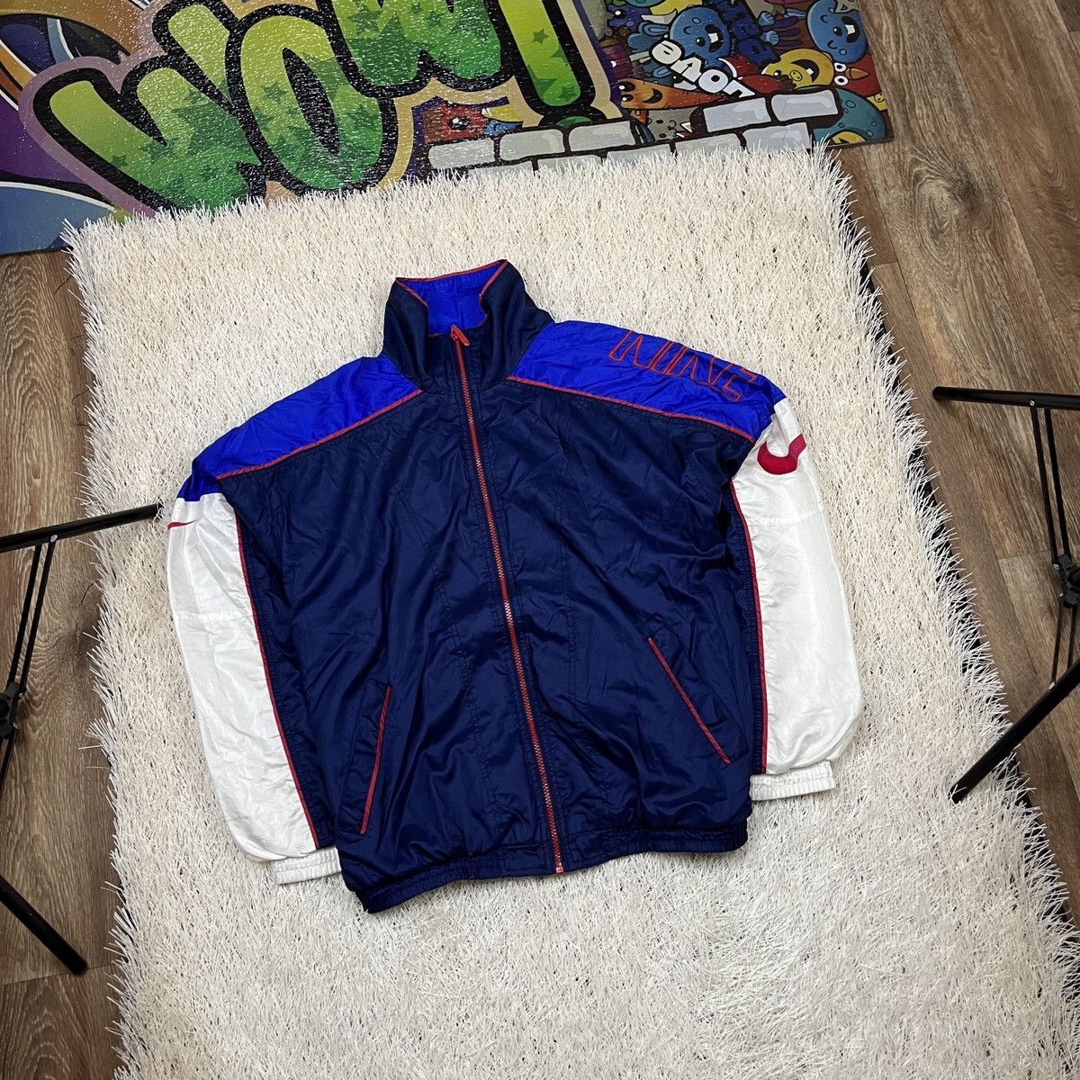 Jordan Brand × Nike × Vintage RARE Vintage 90s Nike JORDAN Aqua 8