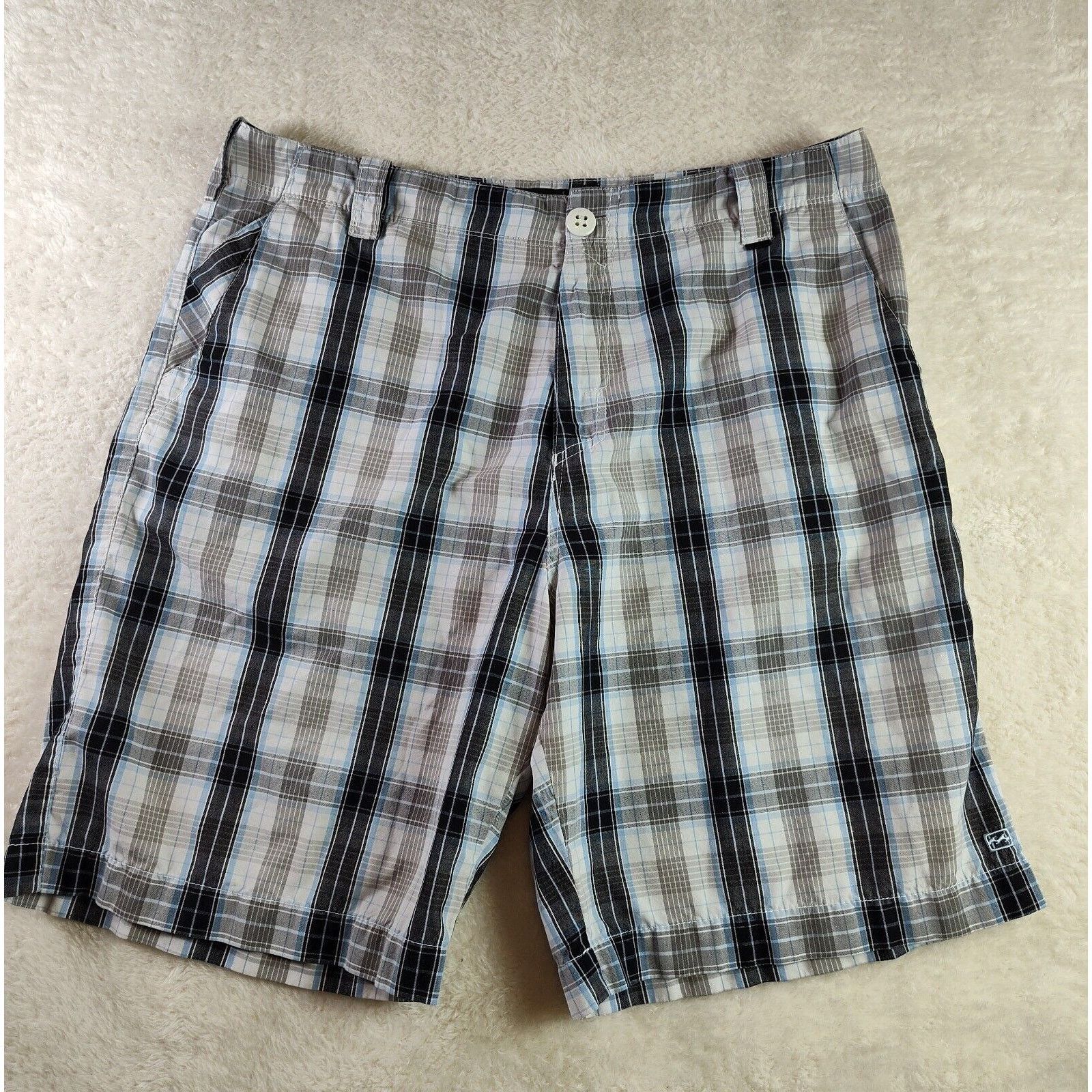 Billabong Vintage Billabong Shorts Size 38 mens plaid rare Size US 38 / EU 54 - 1 Thumbnail