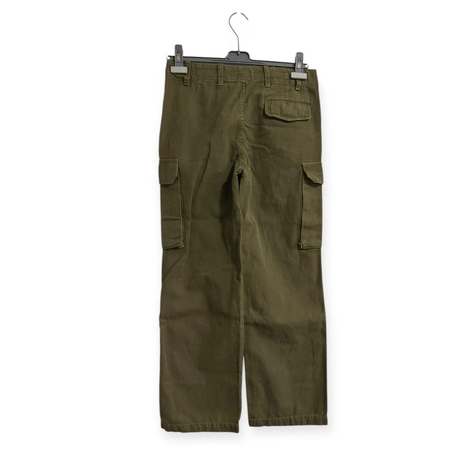 Nili Lotan NILI LOTAN Yannic cargo pants, Olive Green, Size 0, Size 25" / US 0 / IT 36 - 2 Thumbnail