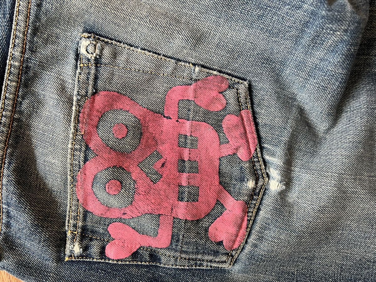 Evisu EVISU 1998 Pink Robot Made by Yamane Size US 31 - 5 Thumbnail