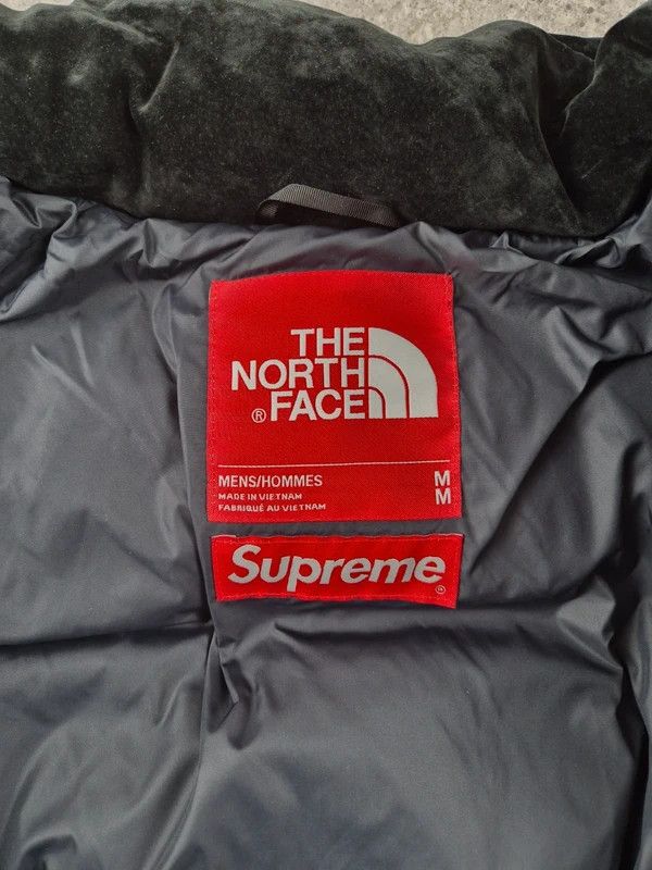 Supreme Supreme The North Face Men's Black Suede Down Jacket Size M Size US M / EU 48-50 / 2 - 7 Thumbnail