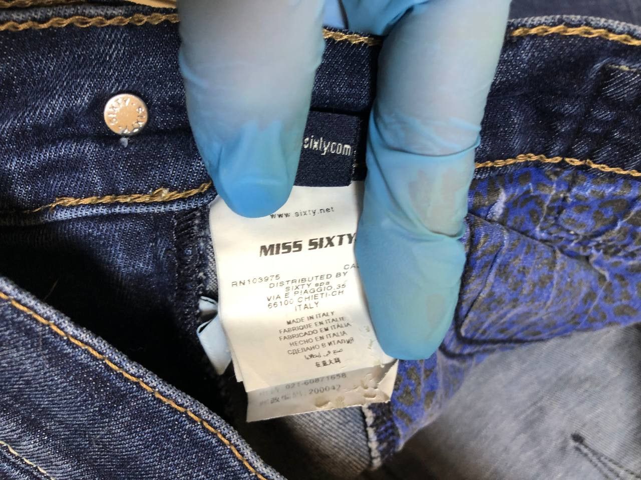 Miss Sixty Miss Sixty High Binky Slim Straight Leg Jeans Size 29" - 16 Thumbnail