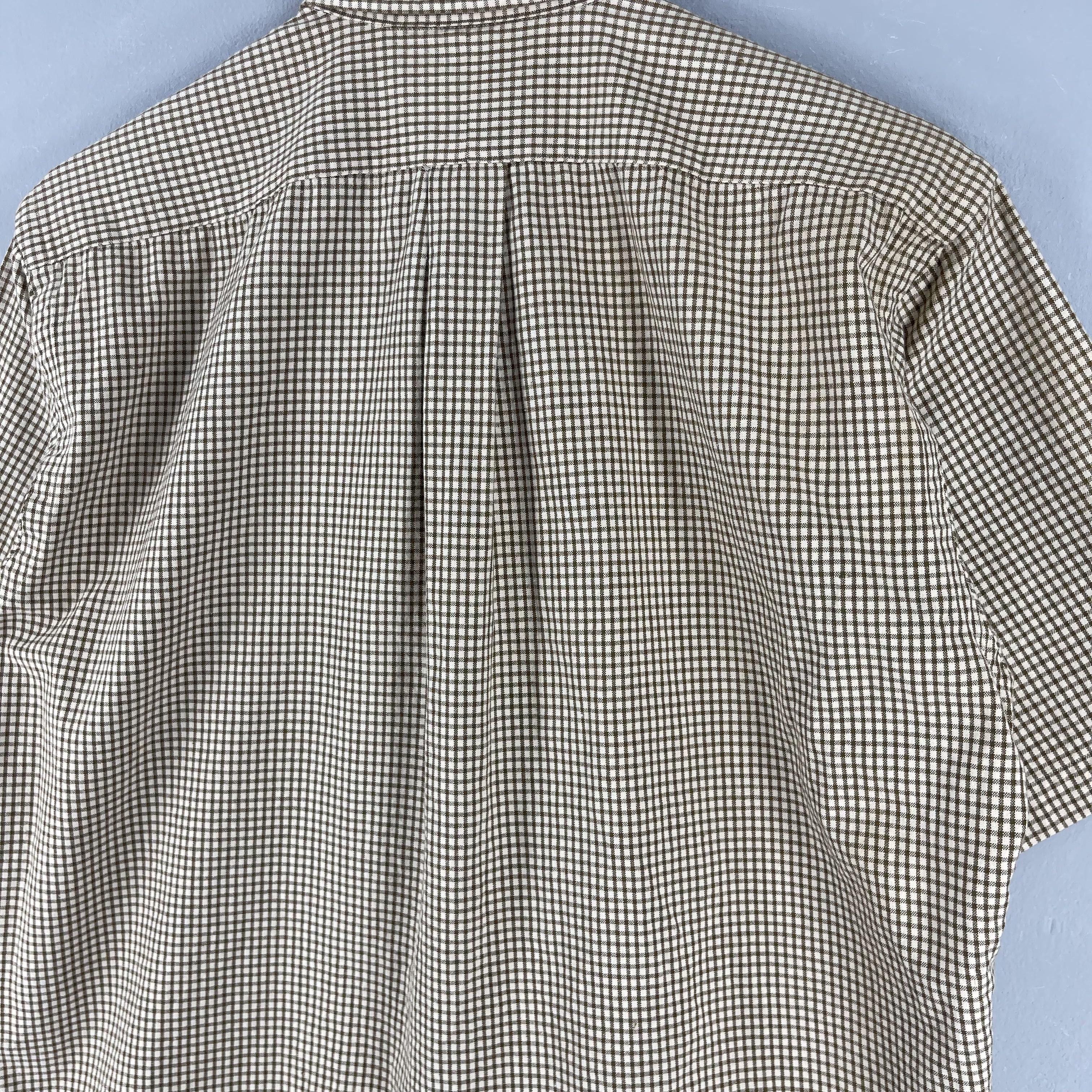 Polo Ralph Lauren Vintage 90's POLO Ralph Lauren Checkered Gingham Flannel Size US S / EU 44-46 / 1 - 7 Thumbnail