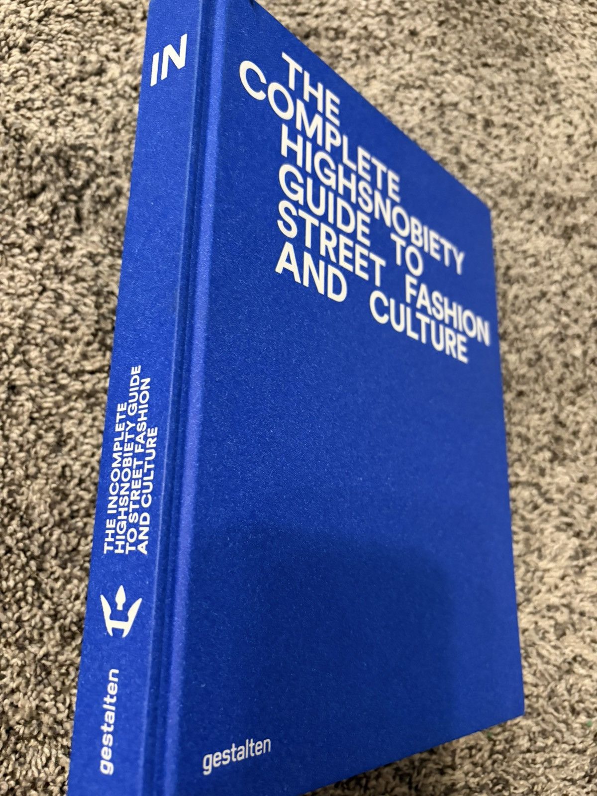 Incomplete Highsnobiety Guide To Fashion Book in Blue, Men's — image 2 of 2