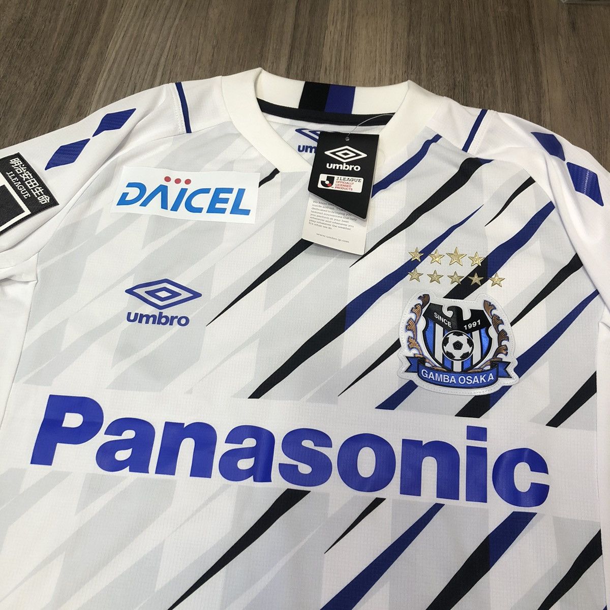 Japanese Brand × Umbro Osaka gamba 2021 player issue away shirt (Bnwt) Size US S / EU 44-46 / 1 - 3 Thumbnail