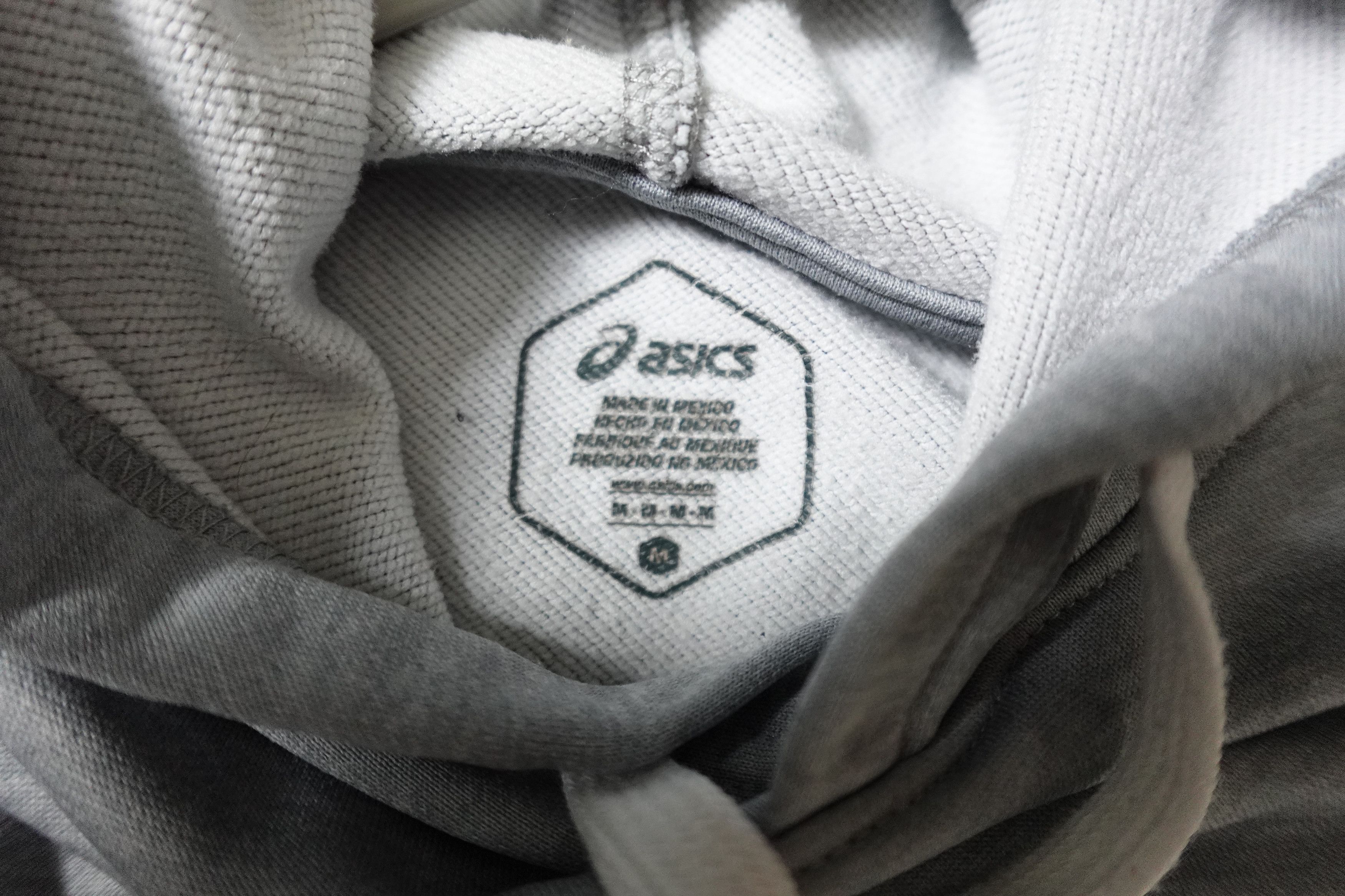 Asics Medium - Asics Running Hooded Sweatshirt Heather Grey Size US M / EU 48-50 / 2 - 3 Thumbnail