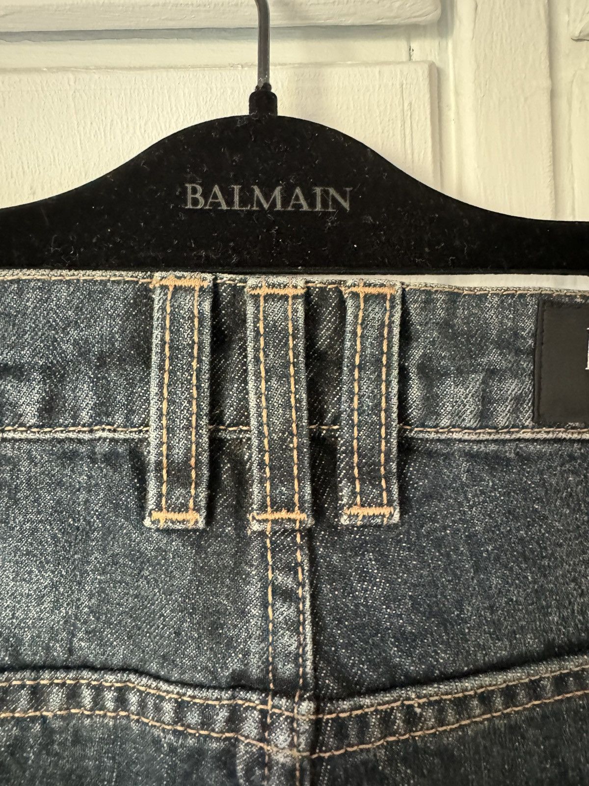 Balmain Balmain Decarnin Biker denim Size US 31 - 6 Thumbnail