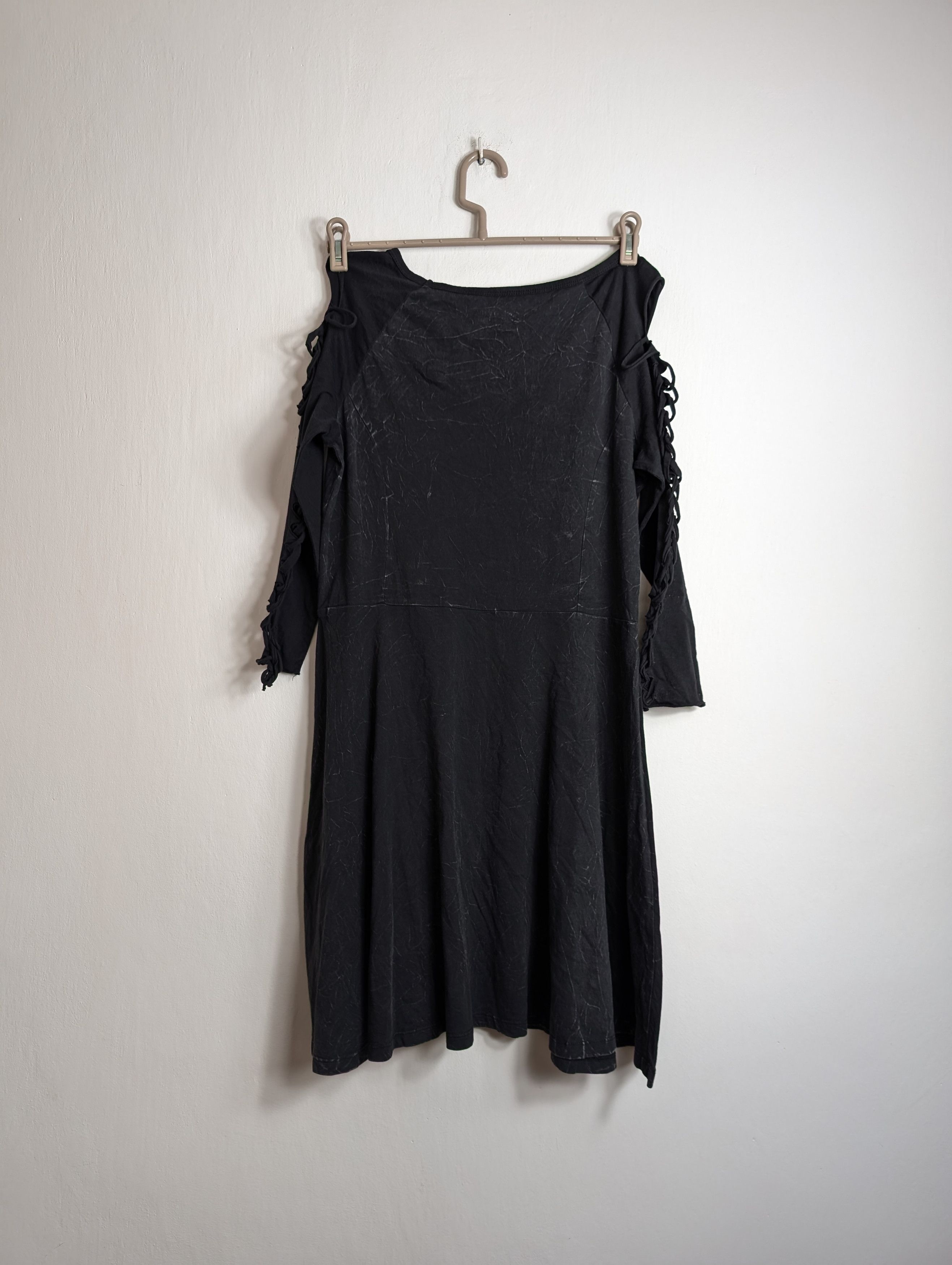 Vintage Goth Opium Rock Rebel EMP Skull T-Shirt Dress Size M / US 6-8 / IT 42-44 - 5 Thumbnail