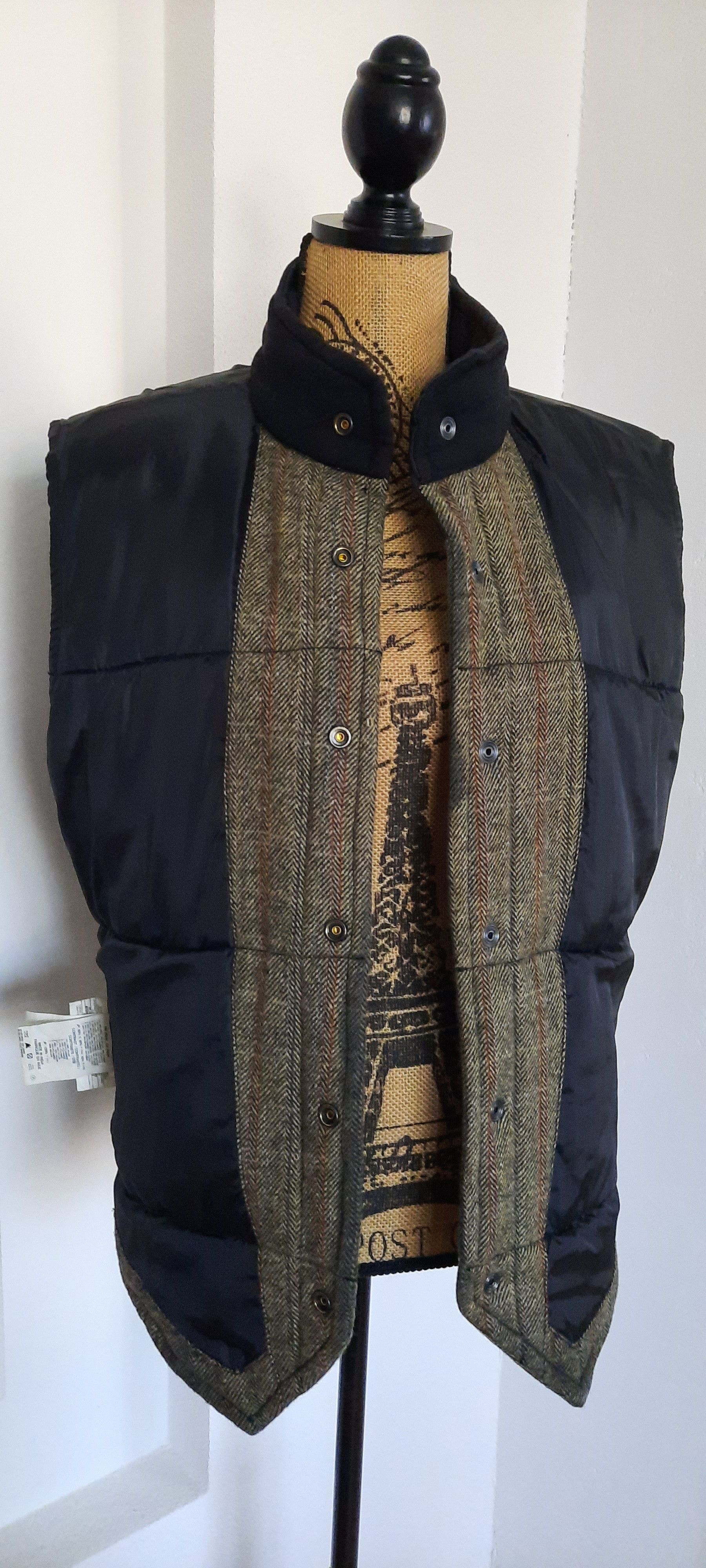 Diesel DIESEL Vest Jacket Sleeveless Padded L Size US L / EU 52-54 / 3 - 7 Thumbnail