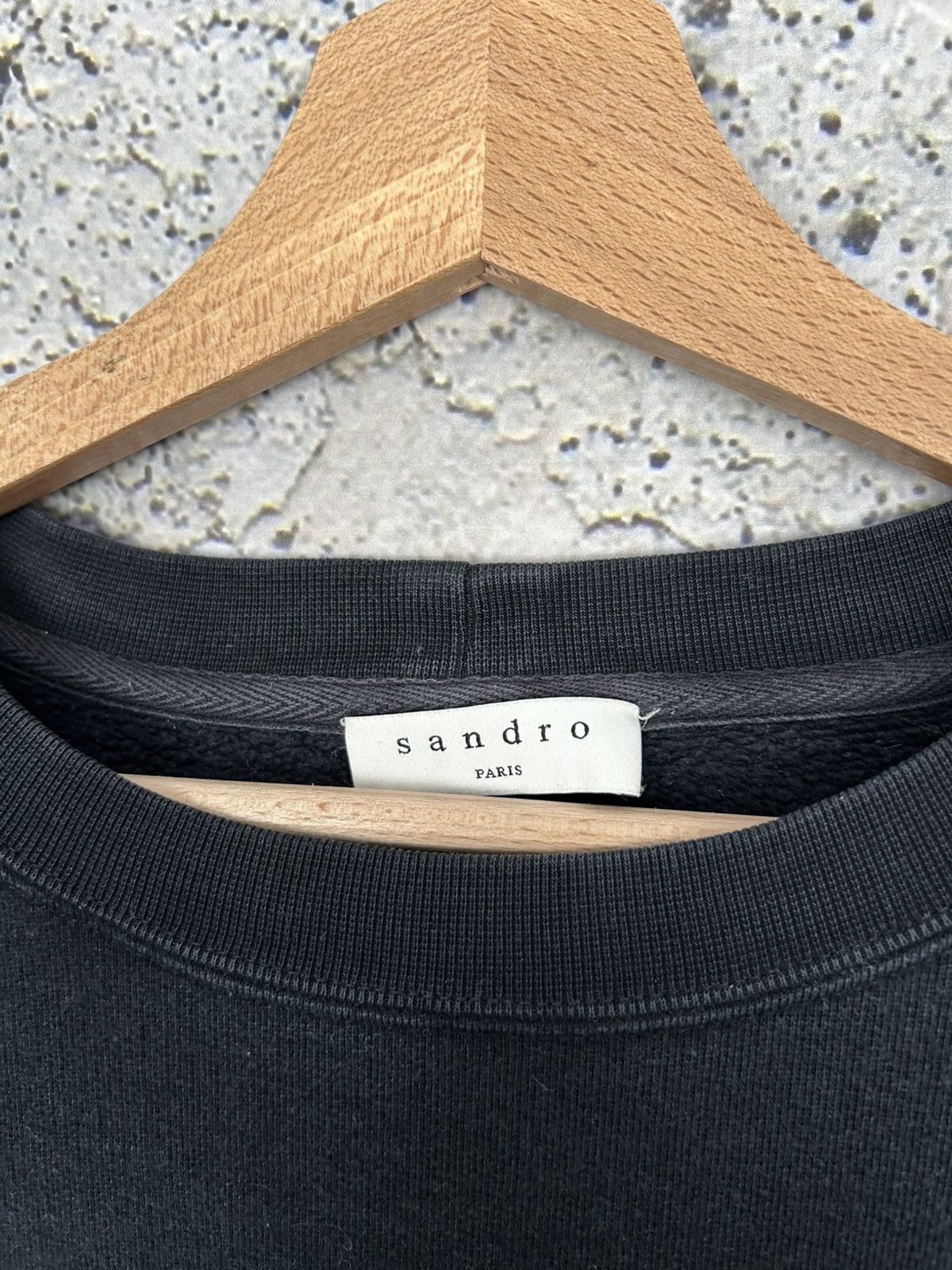 Sandro Sandro Paris Amour Crewneck Designer Avant Garde Luxury Size US M / EU 48-50 / 2 - 5 Thumbnail