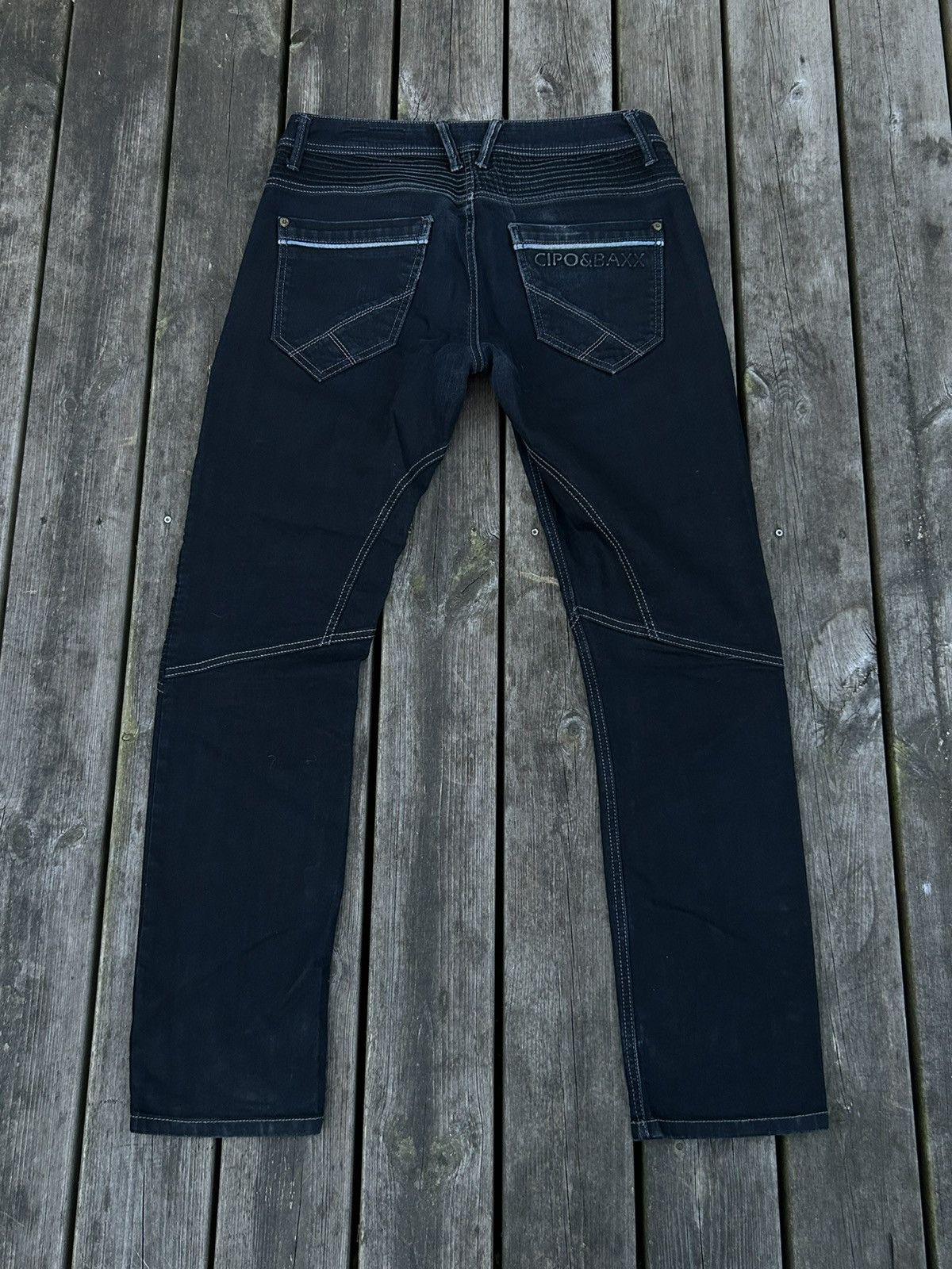 Vintage Cipo & Baxx Cargo Jeans Size US 32 / EU 48 - 2 Thumbnail