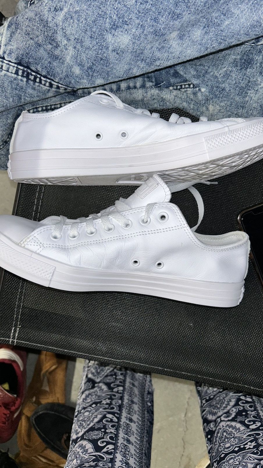 Converse Leather converse Size US 10.5 / EU 43-44 - 1 Thumbnail